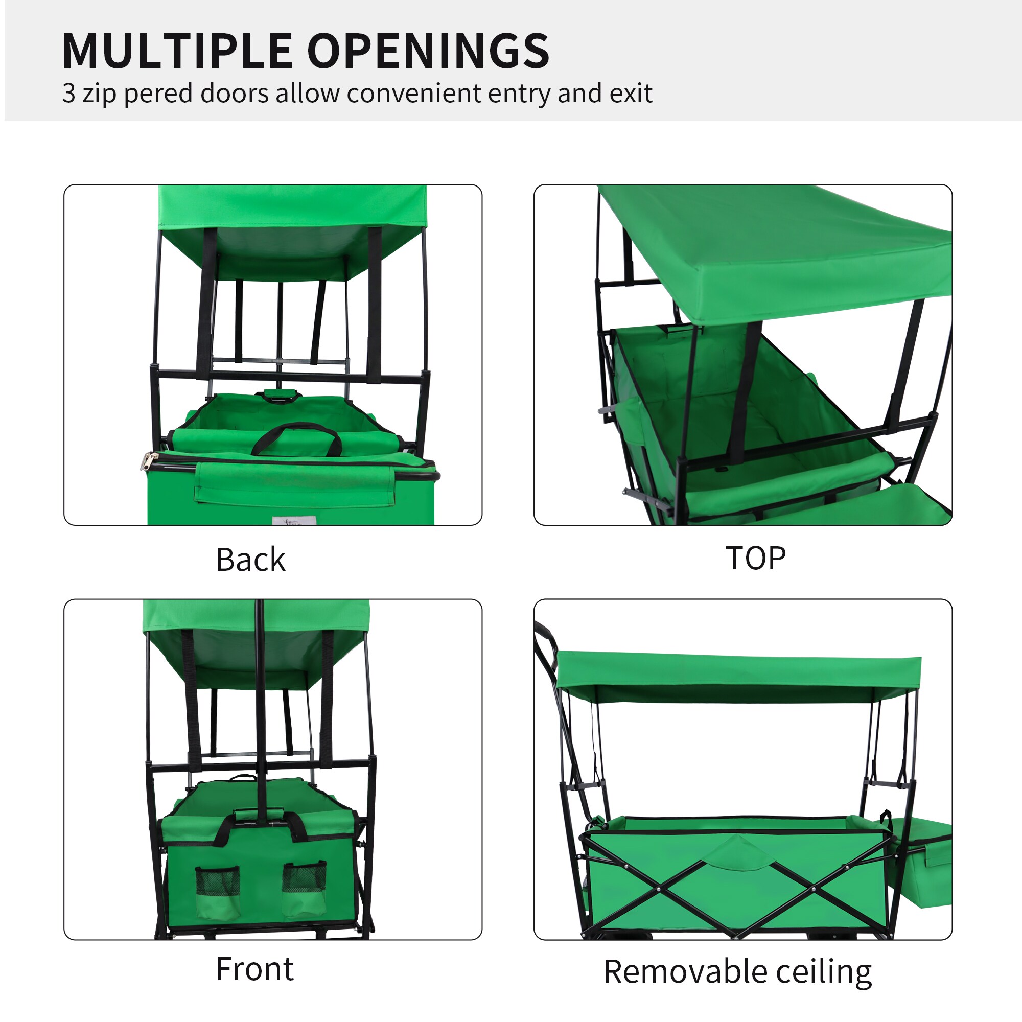 AHIOU HOME ZAAHG-115013C Yard-Carts - View #11