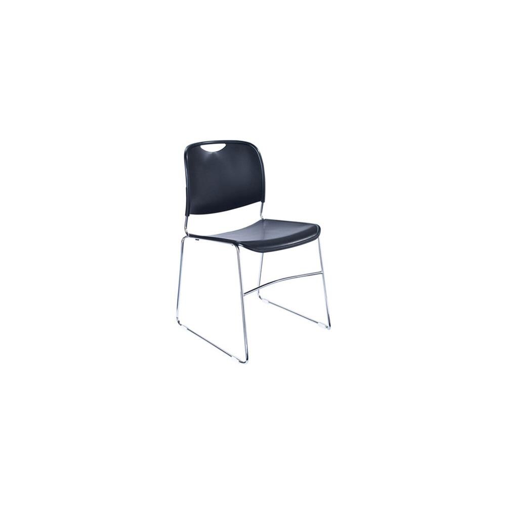 National Public Seating TCNCD373722  NPS-8505 Hi-Tech Compact Stack Chair- Navy Blue, Case of 4