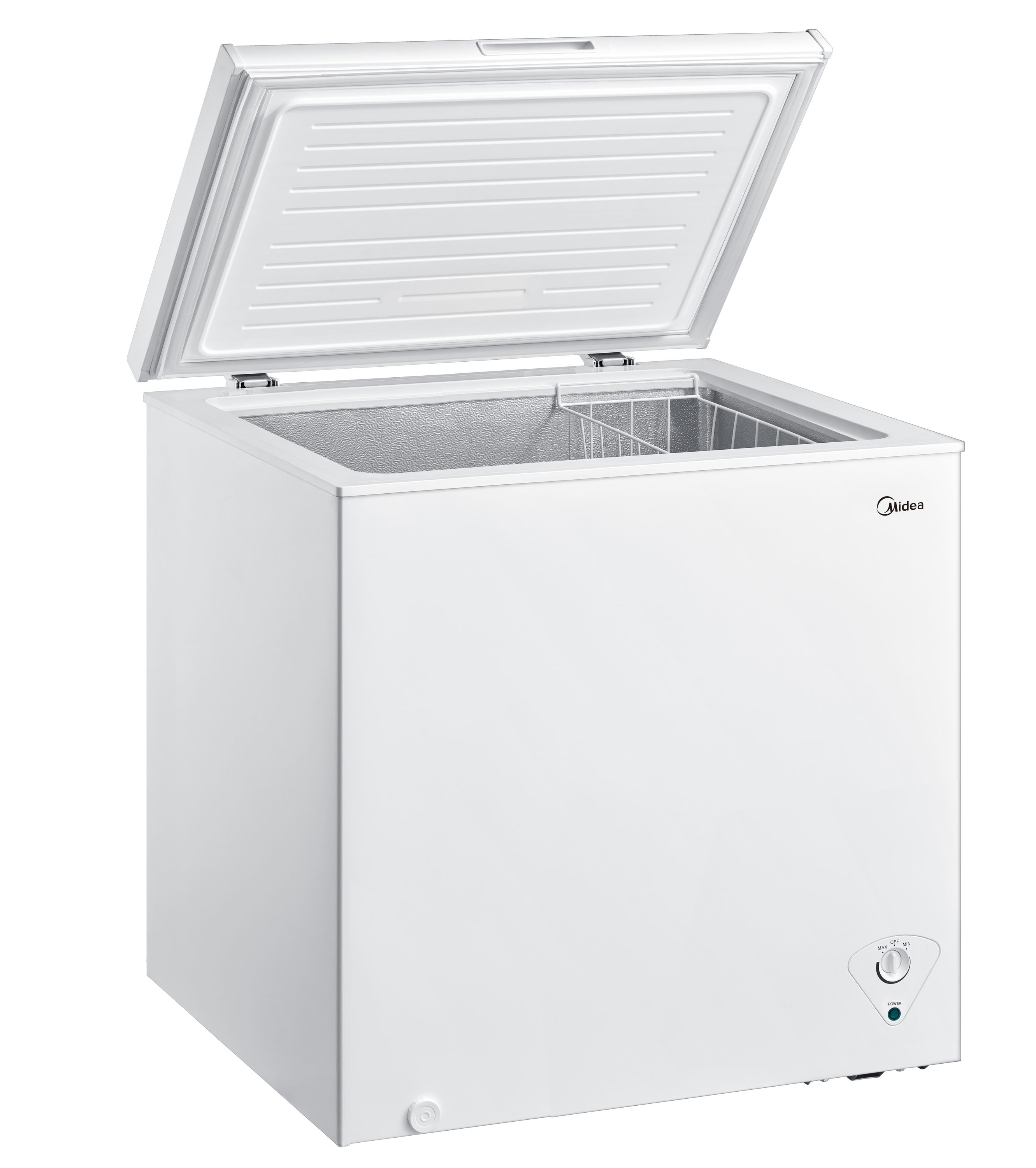 Midea Chest Freezer 7 Cu Ft Manual Defrost Chest Freezer White In The