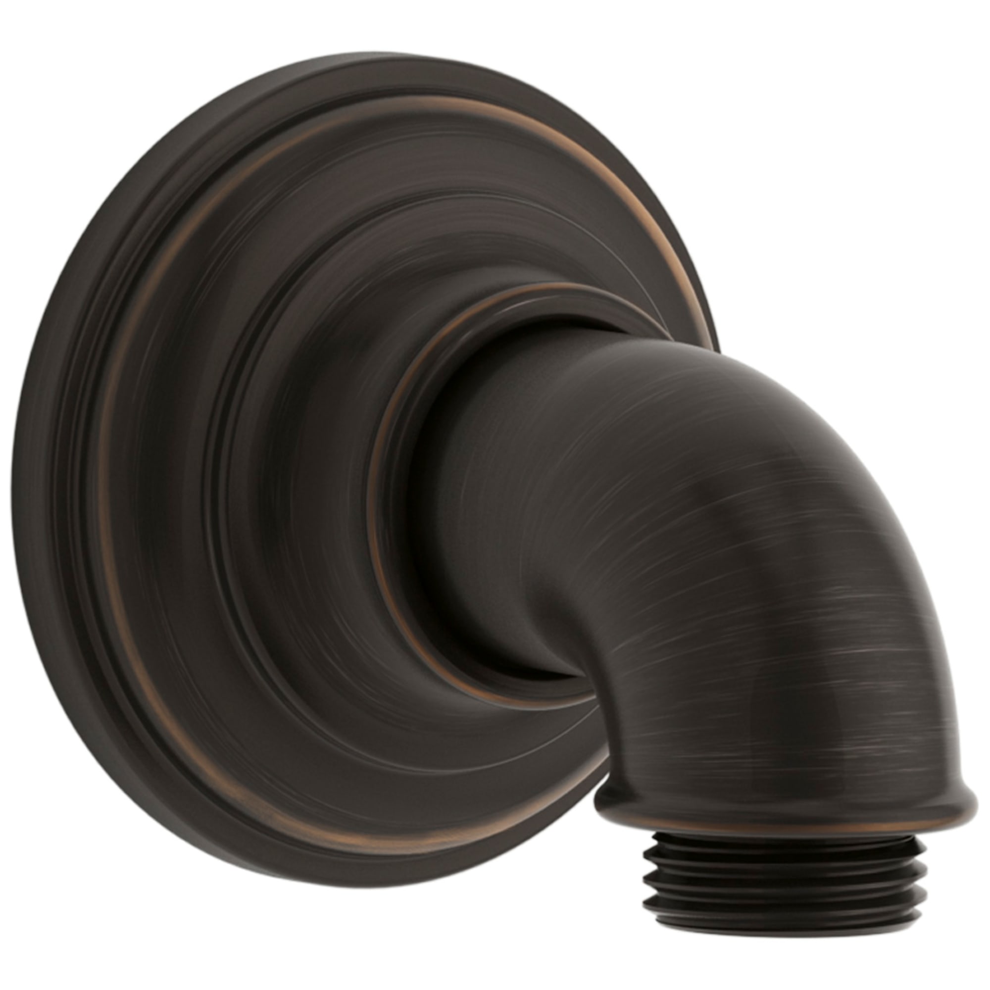 KOHLER 72796-2BZ Artifacts Oil-Rubbed Bronze 2.438-in Universal Shower Faucet Elbow 0.5-in -ID