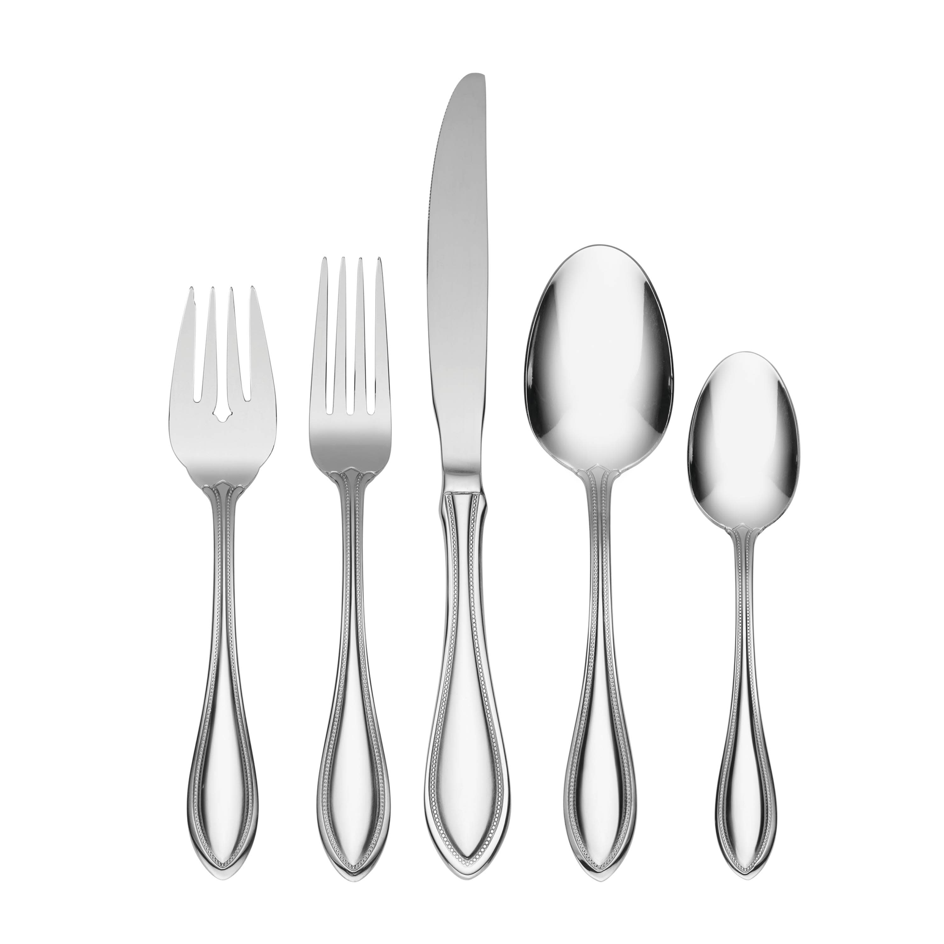 Oneida 2905020KL20 American Harmony 20 -Pieces Polished Modern Flatware