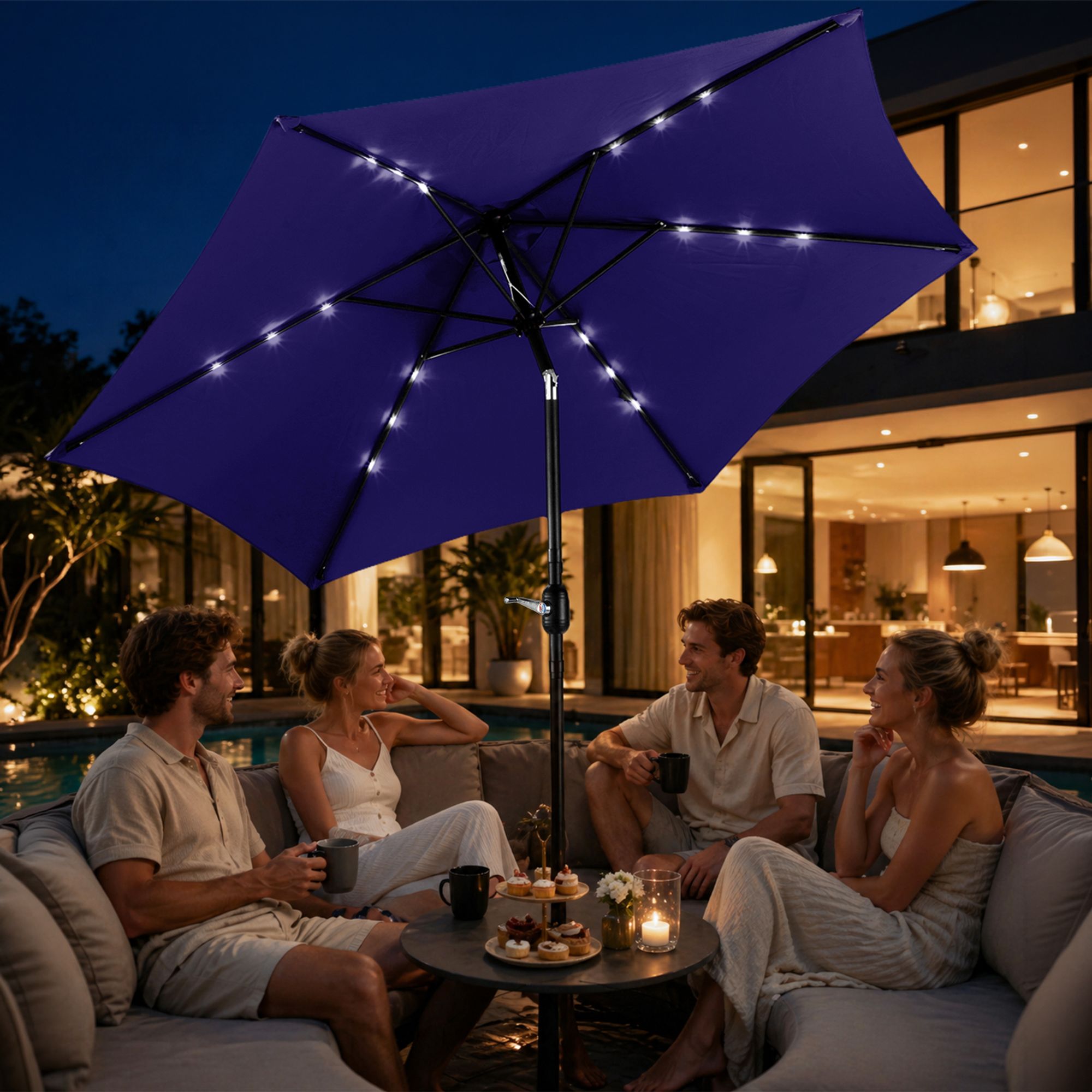 8ft half patio umbrella Amazon.com: 6.5/8ft Half Square Outdoor Garden ParasolMarket Table Umbrella  with Crank for Balcony Beach Backyard Deck Lawn(Khaki,200x100cm) : Patio,  Lawn & Garden