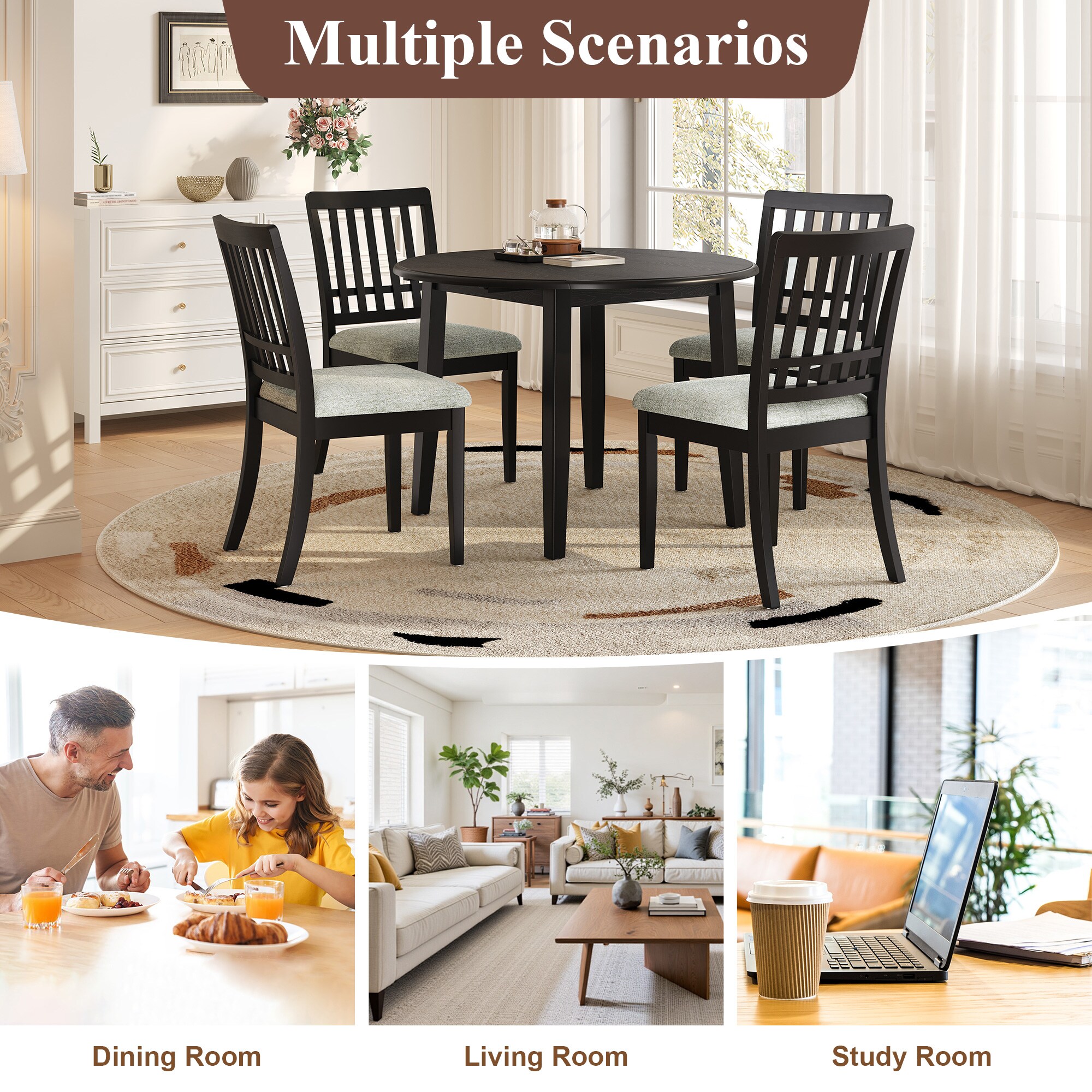 Clihome CL-WF3406GY Dining-Sets - View #7
