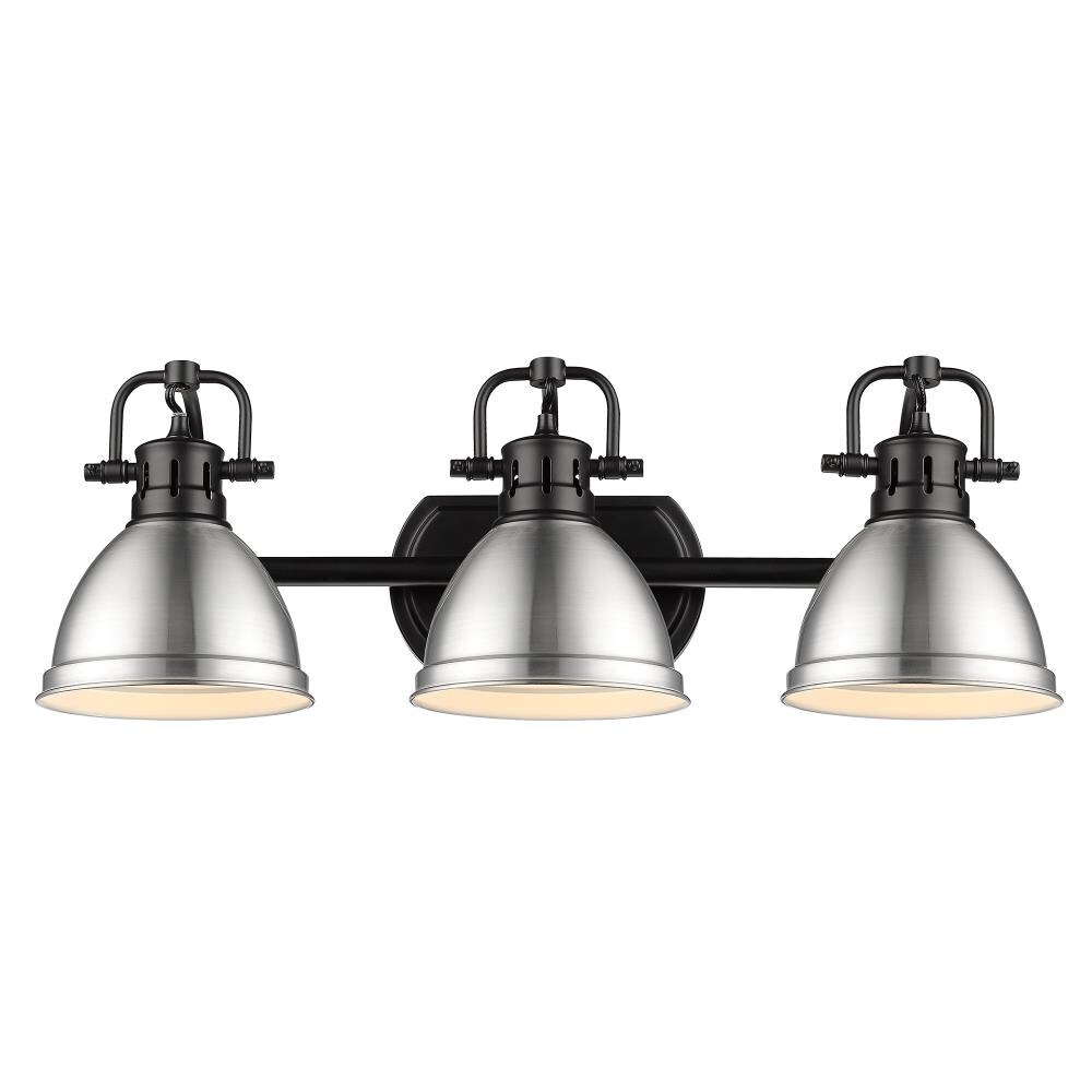Golden Lighting 3602-BA3 BLK-PW b089995 - View #3