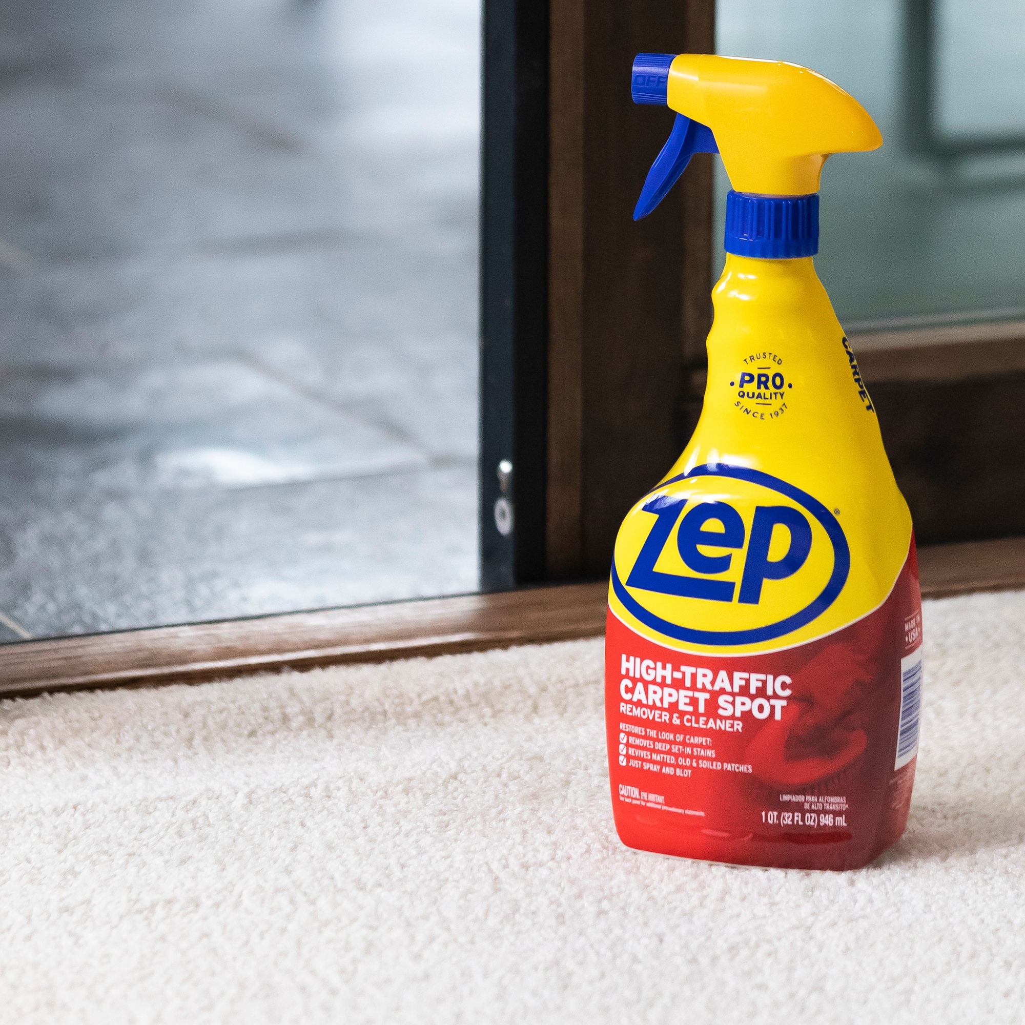 Zep Premium Carpet Shampoo Concentrate Carpet Cleaner Liquid 128-oz