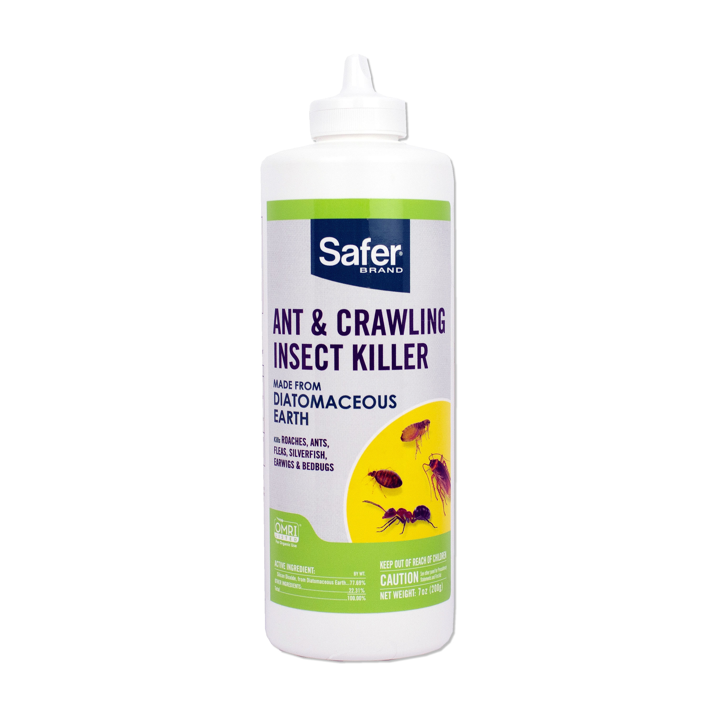 Safer 4 lb Diatomaceous Earth Ant & Crawling Insect Killer