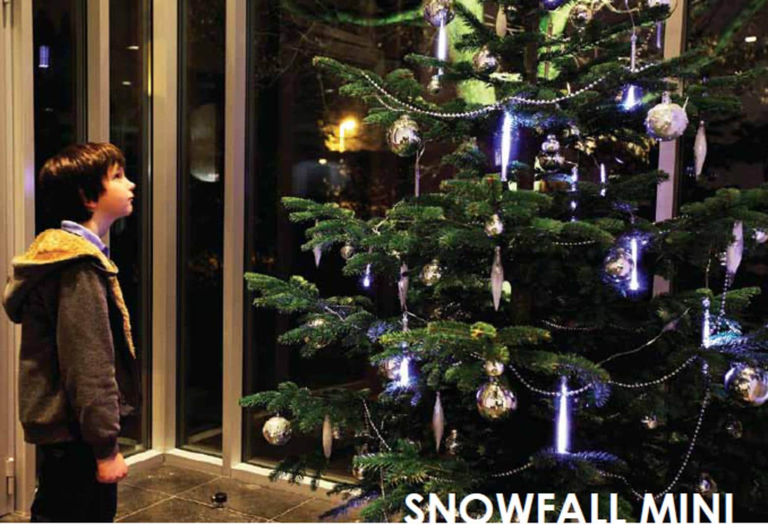 Kurt S. Adler - LED Single Sided Dripping Icicle Christmas Light Tubes - 5ct