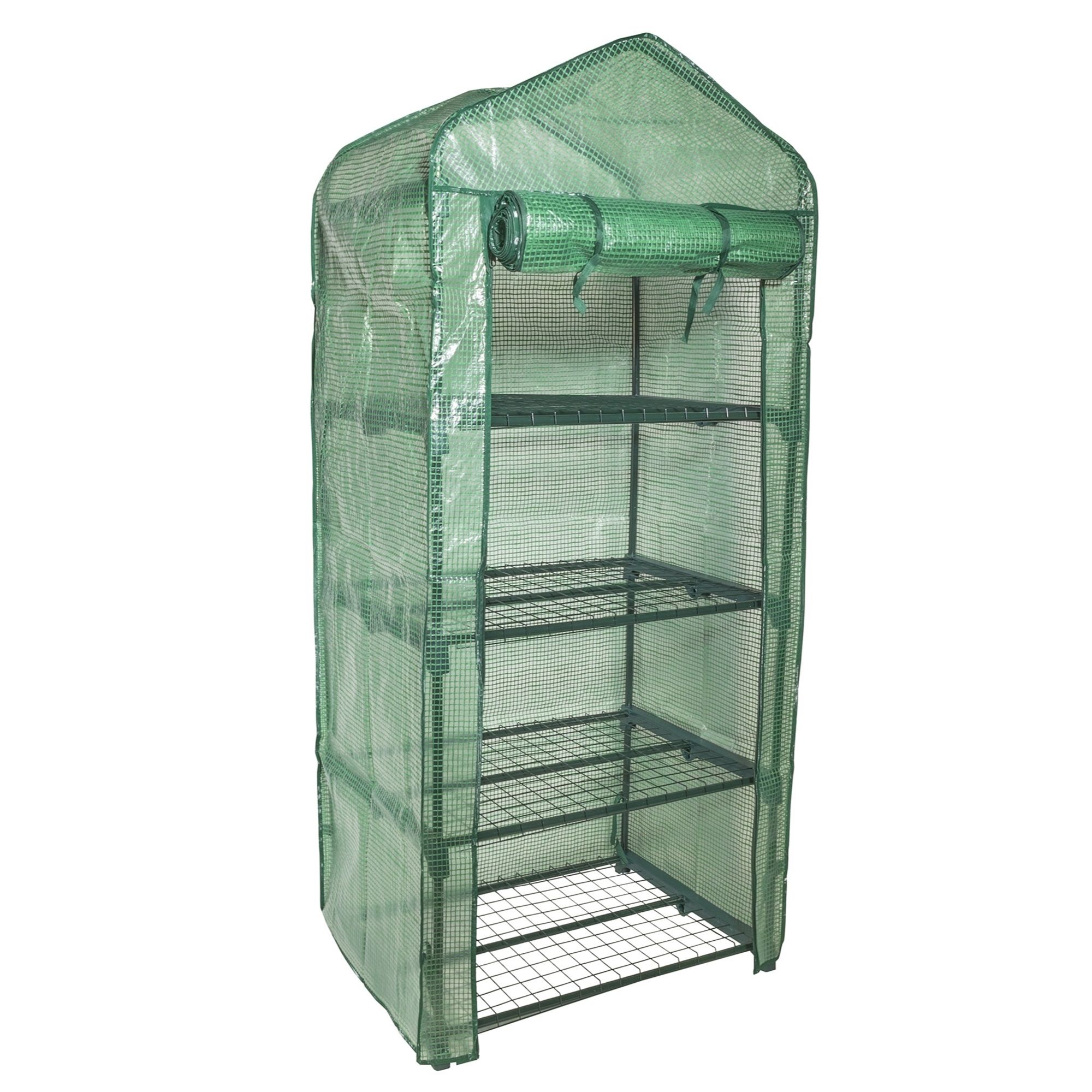 Garden Elements - Personal Plastic Indoor/Outdoor Standing Greenhouse- Frost Protection- Small- G...