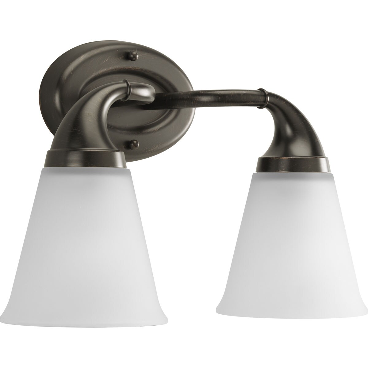 Progress Lighting P2759-74 Lahara 2-Light Venetian Bronze Transitional Vanity Light