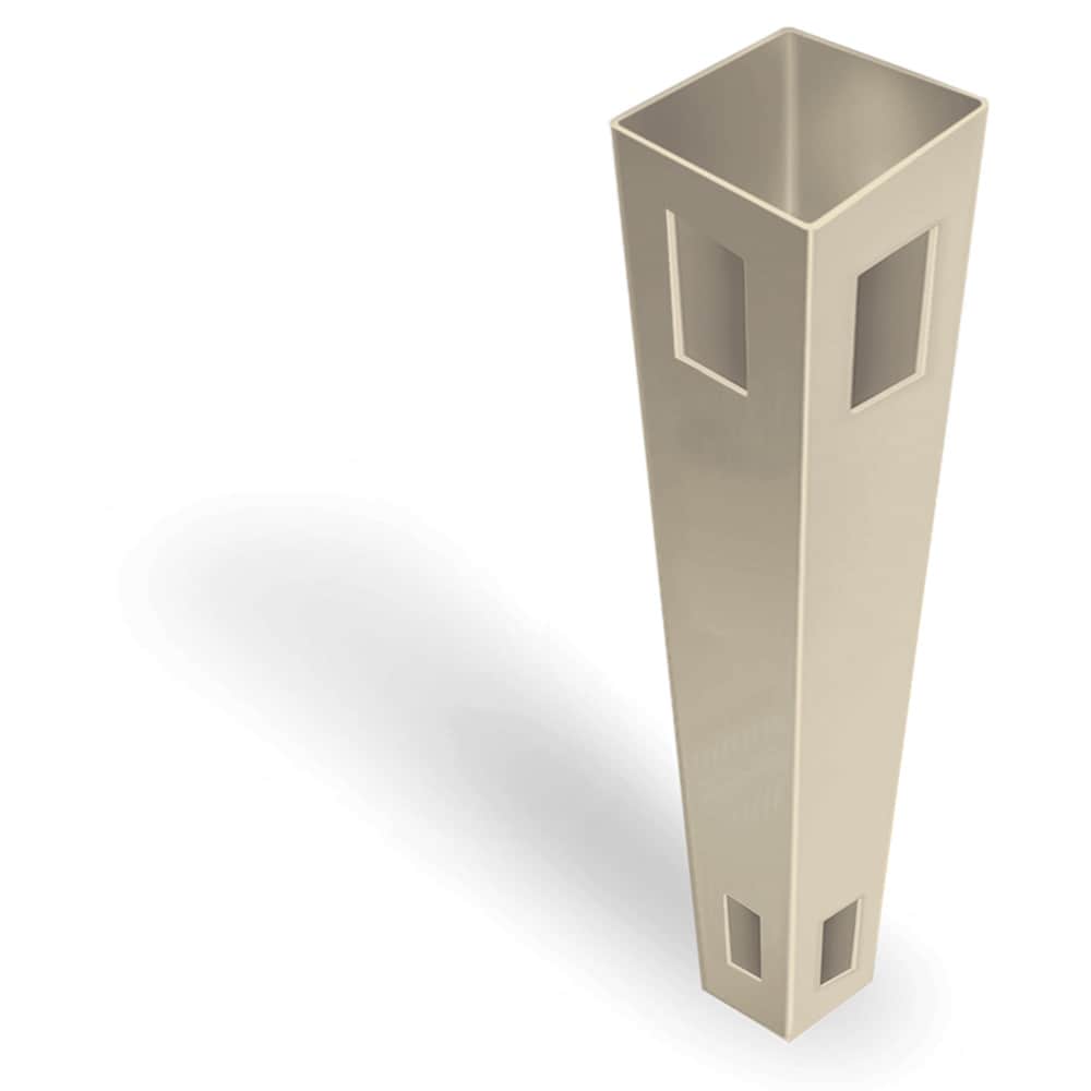 Freedom 73012192 Terex 7-ft H x 5-in W Sand Vinyl Line Fence post