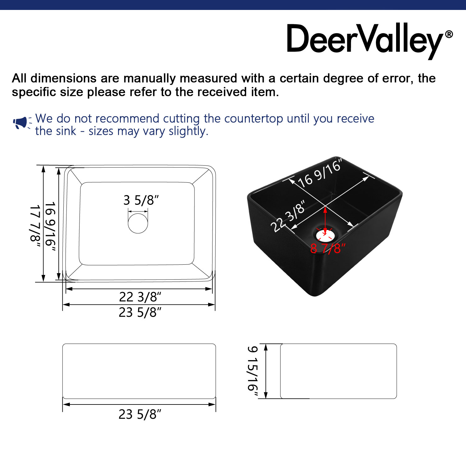 DeerValley DV-1K0012 Kitchen-Sinks - View #13