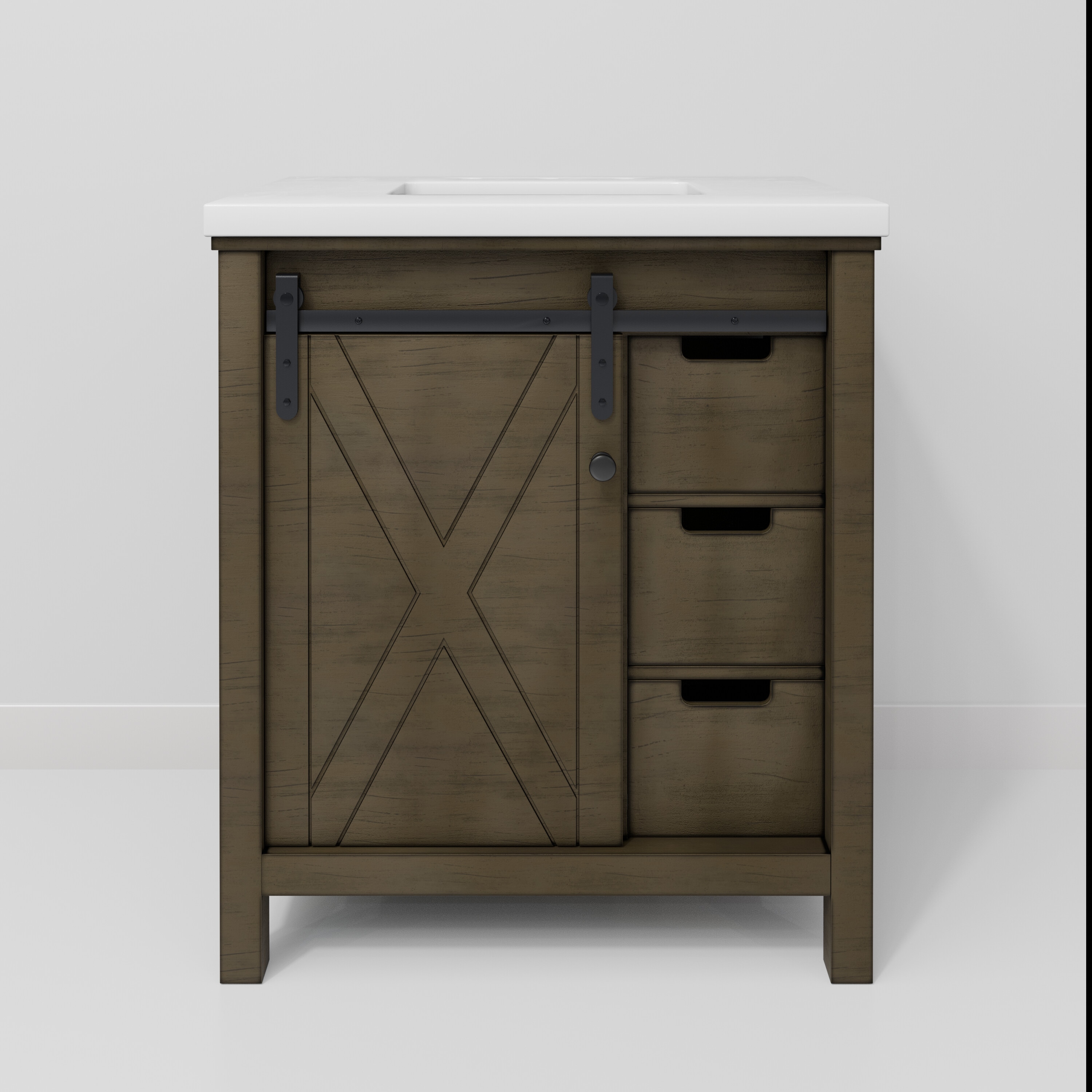 Lexora LVM30SK300 Bath-Vanity-Combo - View #4
