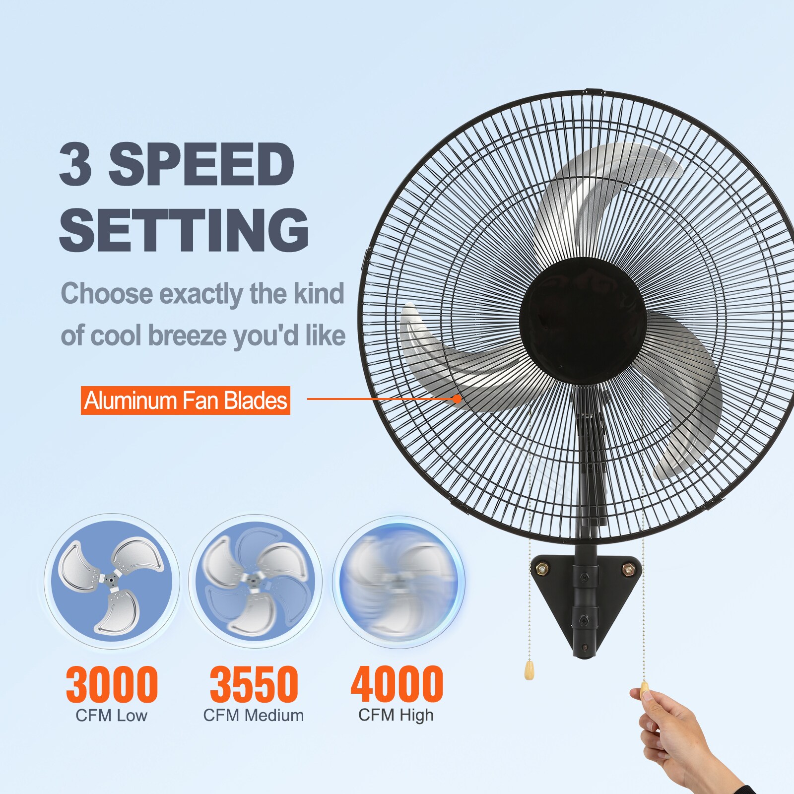 SVOPES SVOPESGYBGSFS00730V1 Wall-Mounted-Fans - View #2