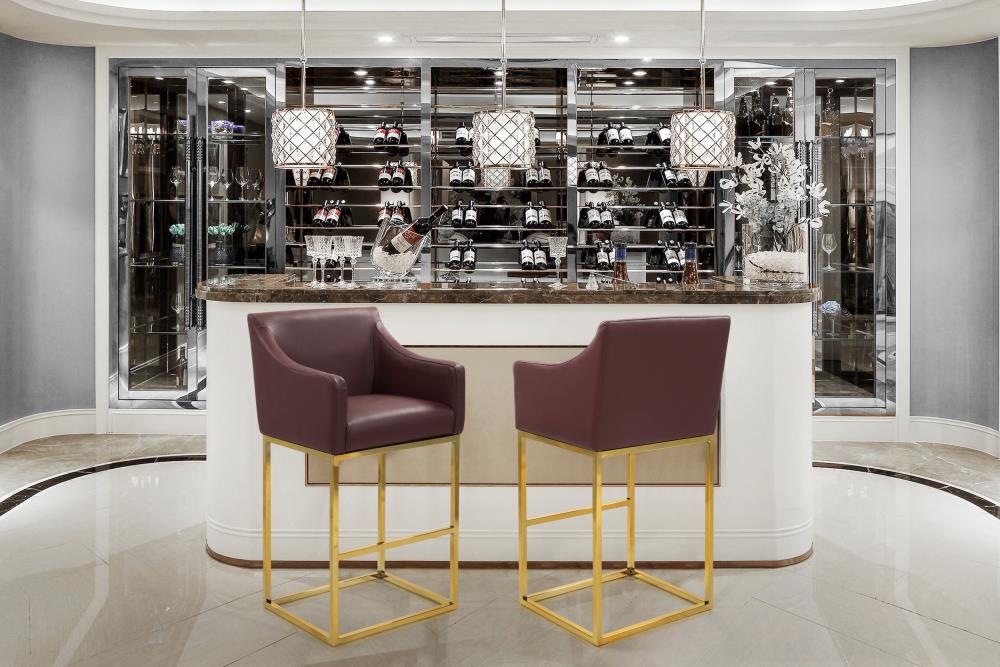 Chic Home Design FBS9398-LW stools - View #5