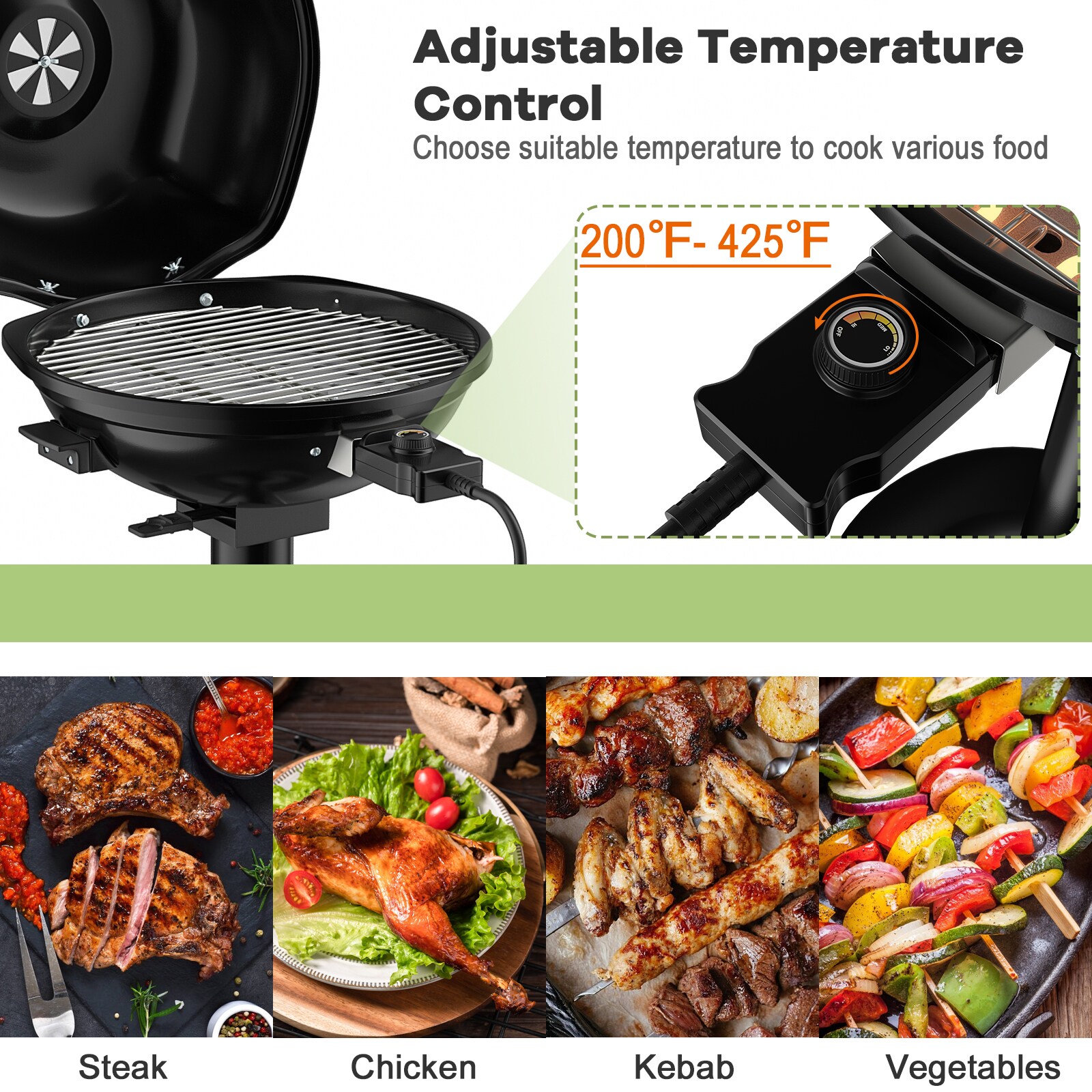 Slickblue D-CO-KB-SU53452PE Tabletop-Grills - View #5