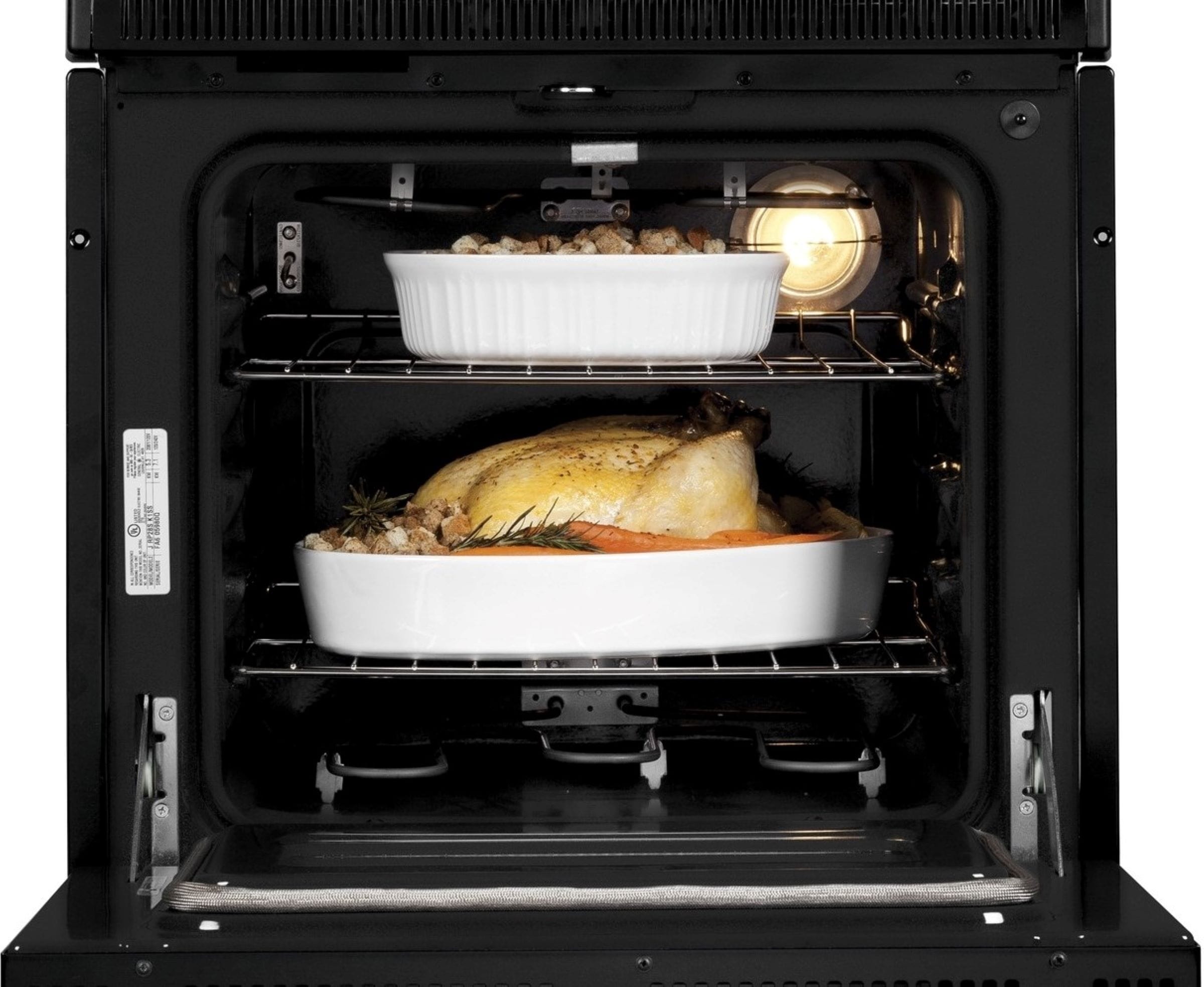 GE JRP28BJBB Dwall-Elec-Oven - View #2