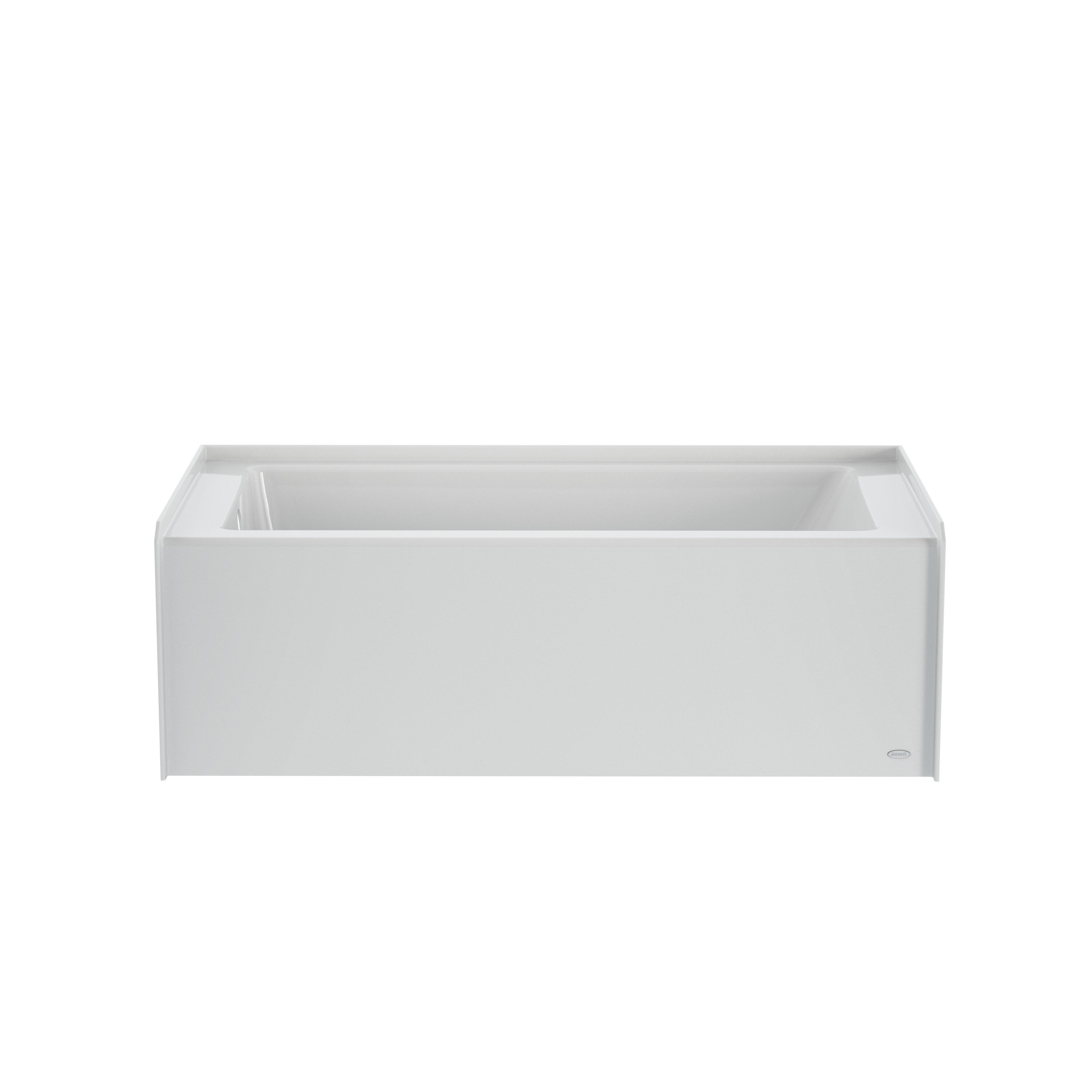 Jacuzzi QF00959 30-in x 60-in White Acrylic Rectangular Alcove Soaking bathtub ( Left Drain )