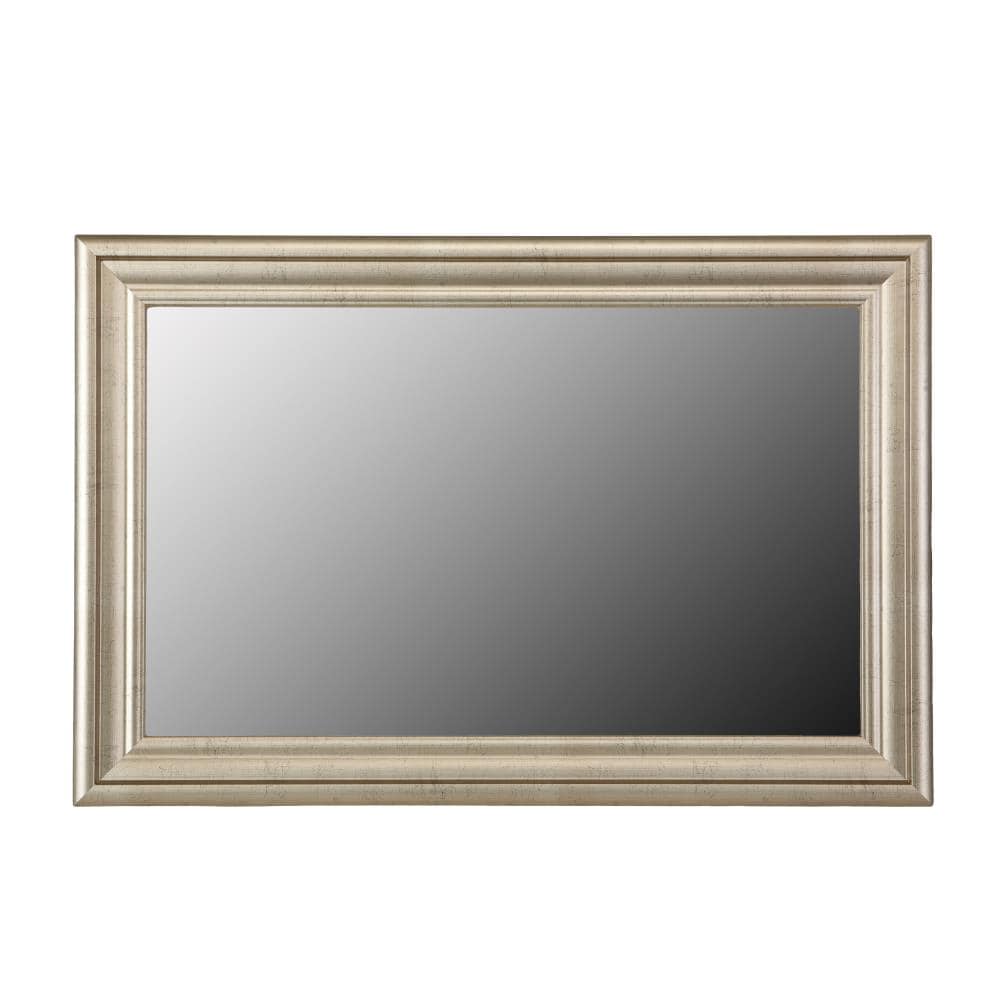 Essex Mirror Frame Kit - A DIY Framing Kit for MIRRORS. Mirror Not Included Red Barrel Studio Finish: Black, Size: 37 x 25