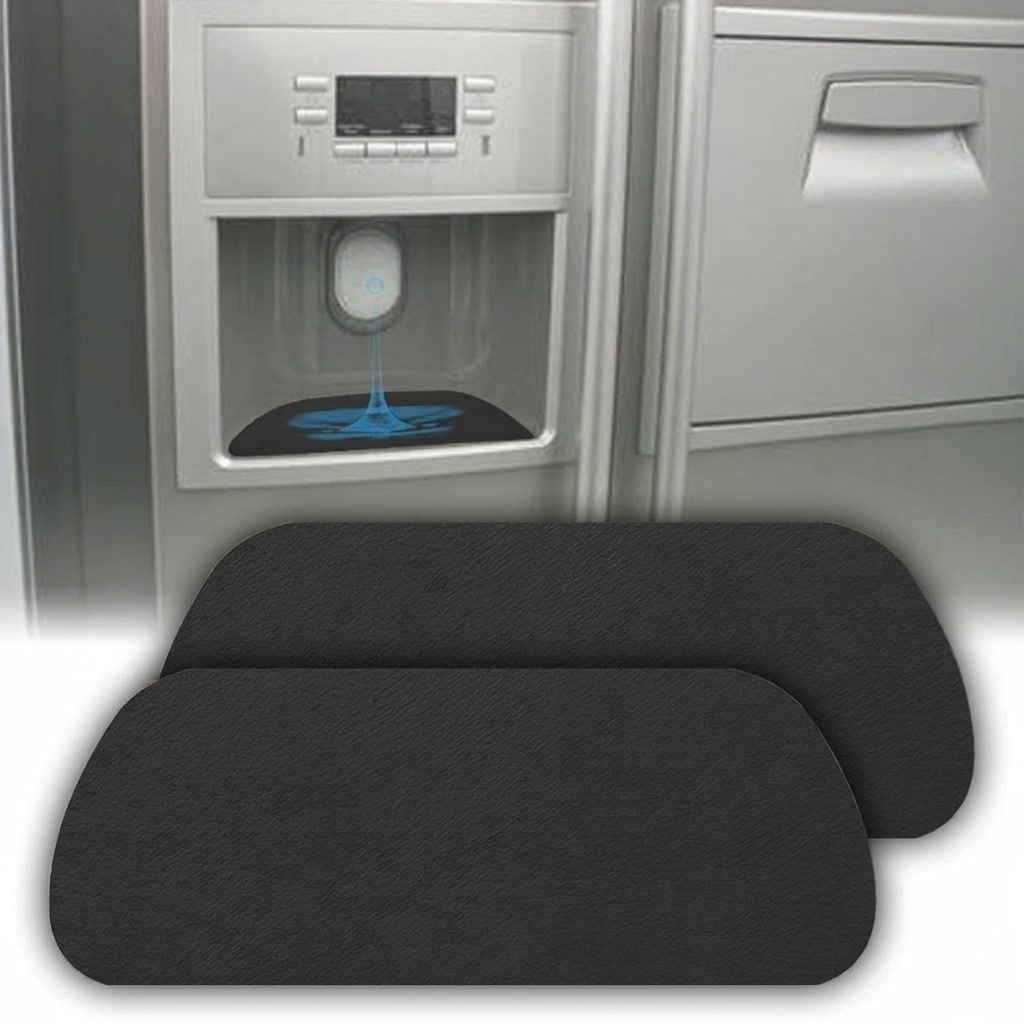 Misopily -  Cuttable Refrigerator Drip Catcher Absorbent Tray Pad for Fridge Water Dispenser Anti...