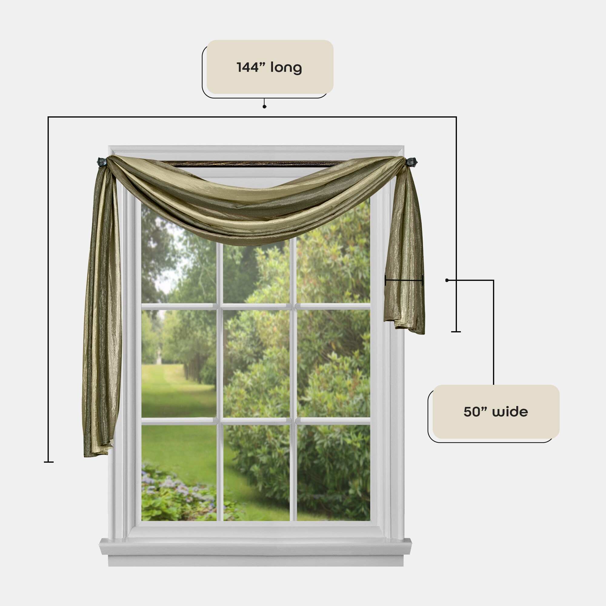 Achim OMSF144SG6 valances - View #6