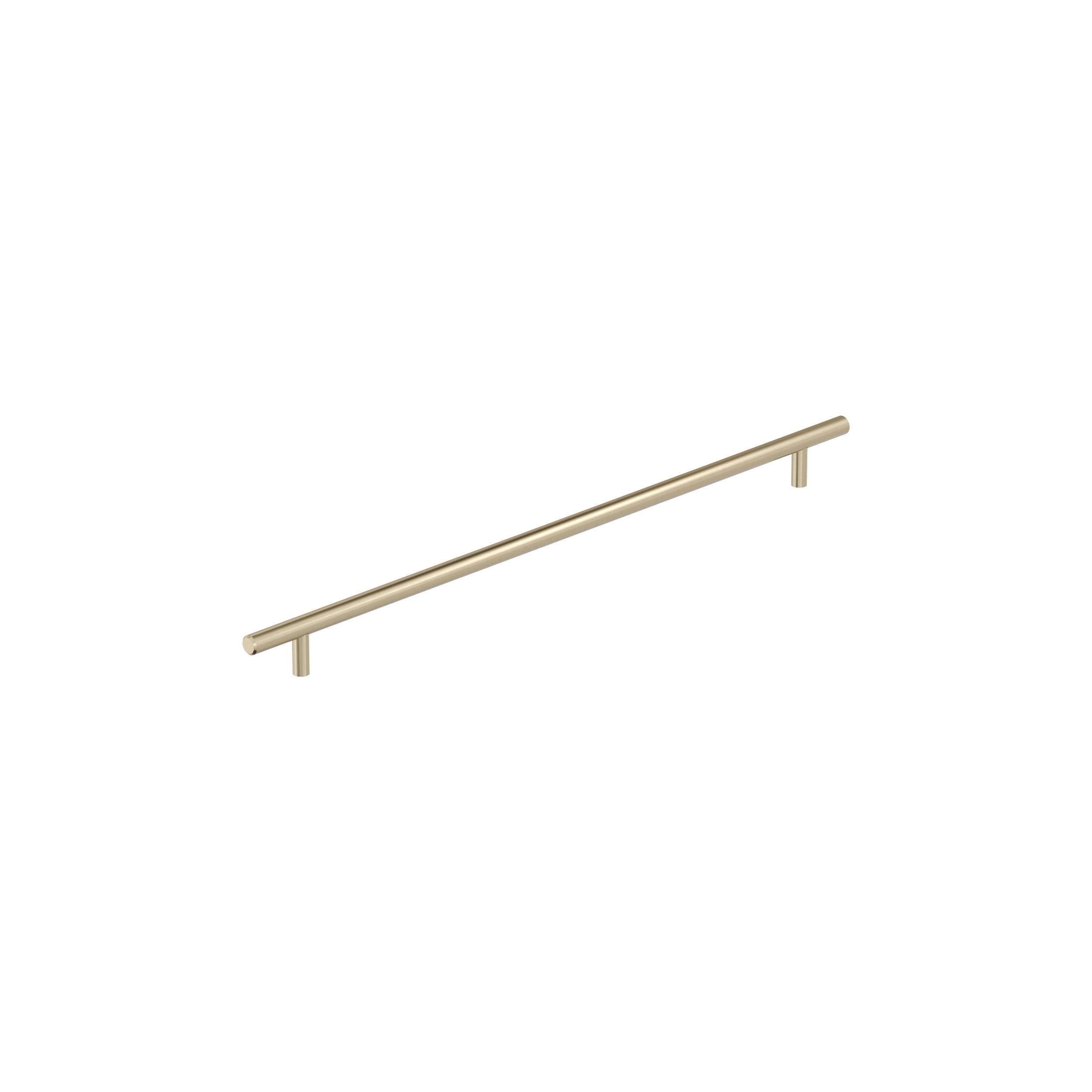 Amerock BP19015BBZ Bar Pulls 16-3/8-in , 416mm Center to Center Golden Champagne Cylindrical Bar Drawer Pull