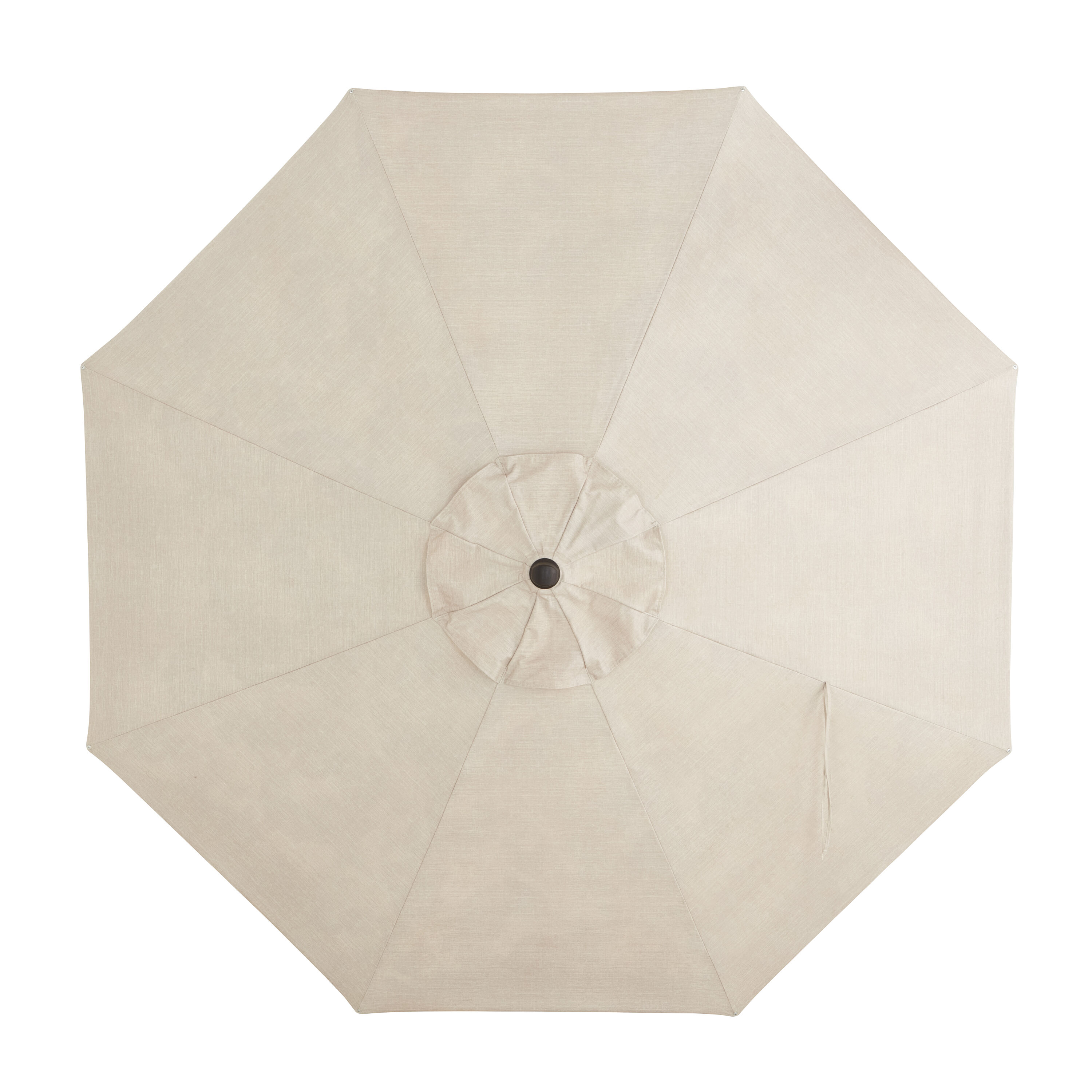 allen + roth 9ft Aluminum Multiple Colors/Finishes Market Patio