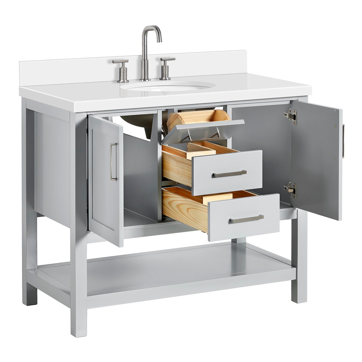 ARIEL R043SWQOVOGRY Bath-Vanity-Combo - View #10