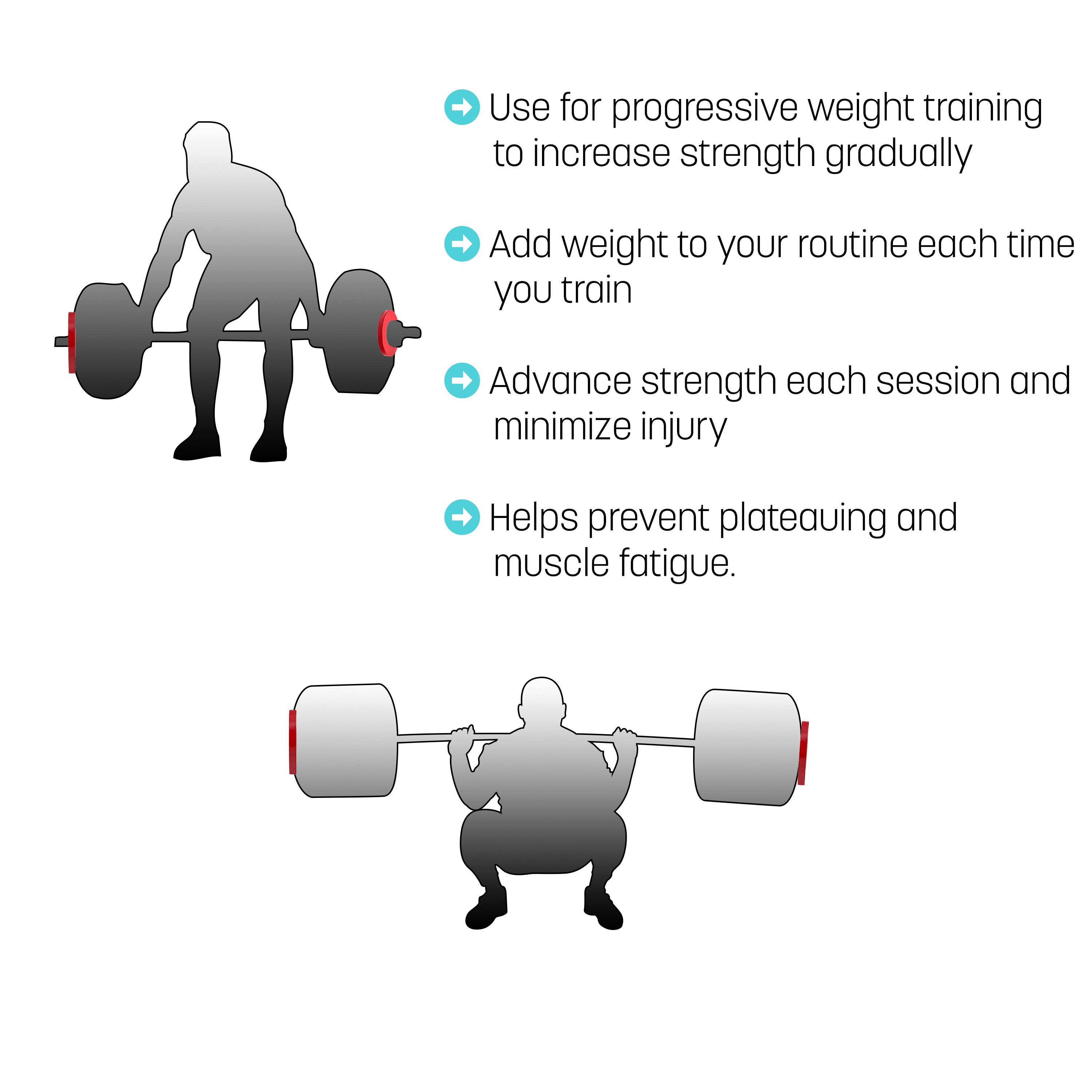 Trademark Innovations WGT-PLATES-8X Barbells-Weight-Bars-Plates - View #7