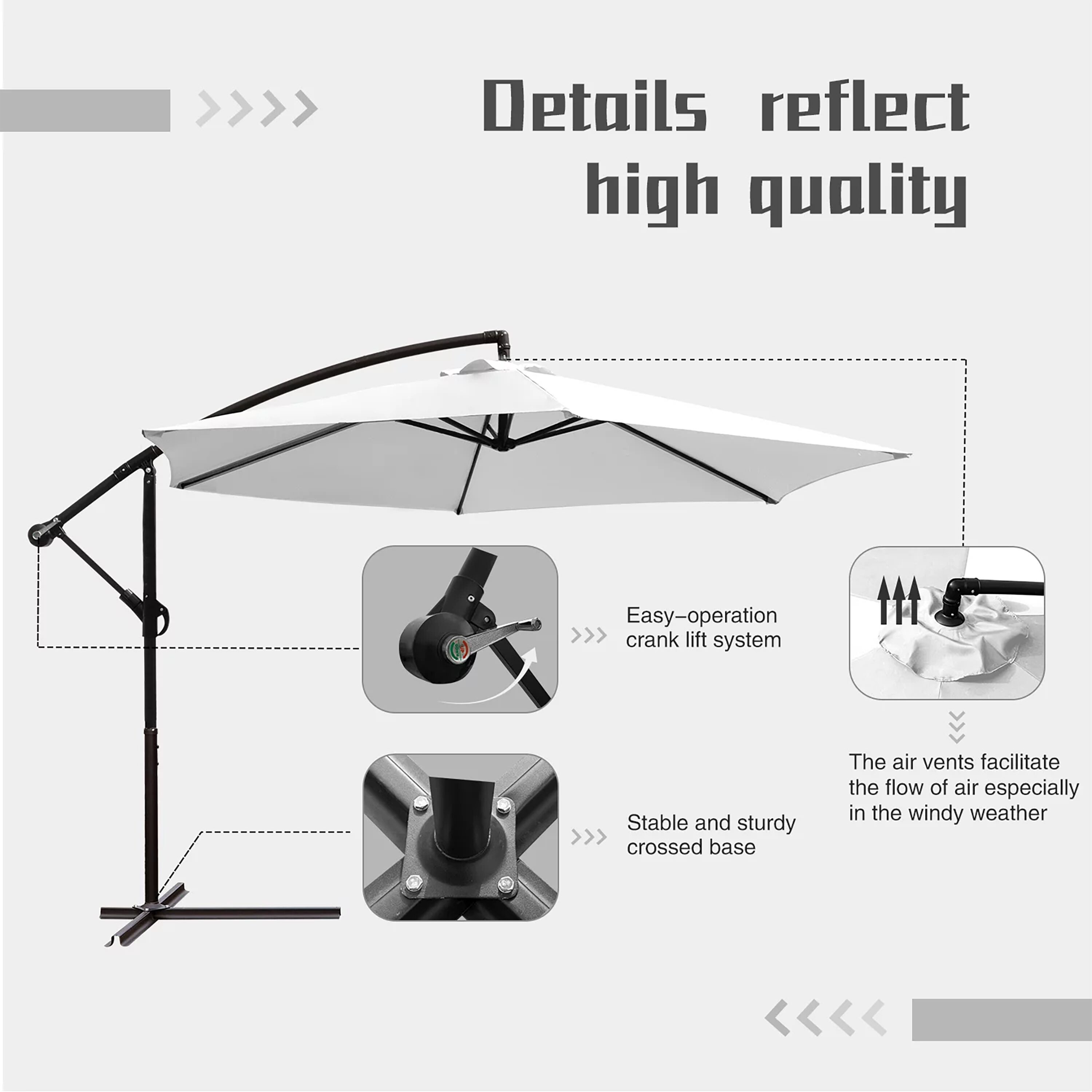 Vineego LS-BUB9332 Umbrellas-2 - View #2