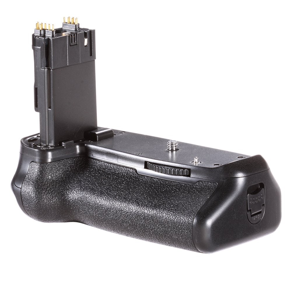 NEEWER Vertical Battery Grip Replacement for BG-E14 with Shutter and Function Buttons Compatible with Canon EOS 70D 80D 90D DSLR Cameras Powered by LP-E6 or 6 AA Batteries