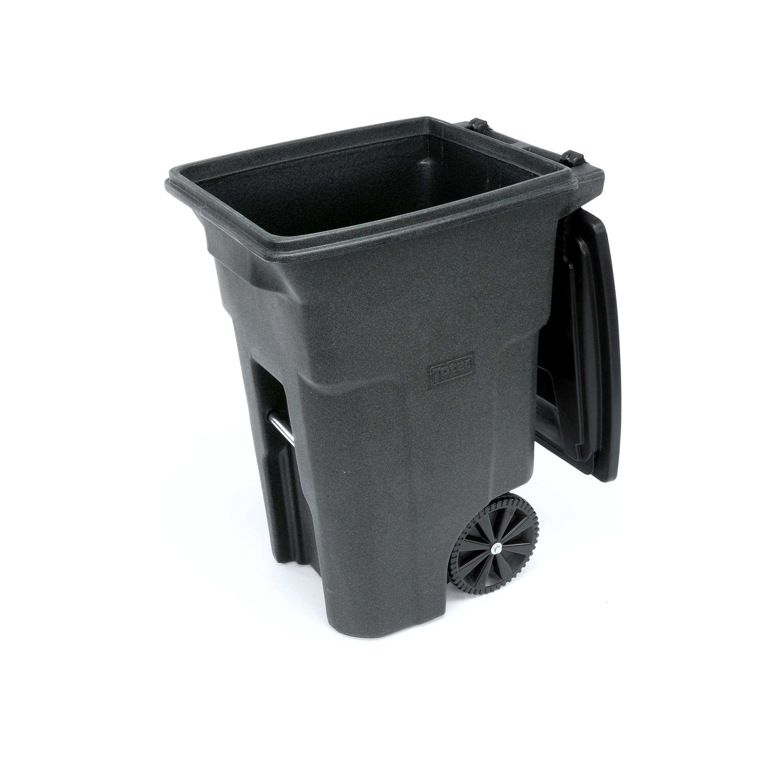Outdoor Trash Can 660L Outdoor Trash Can with Universal Wheels  Large-capacity Trash Can with Lid Thickened Plastic Sanitation Trailer  Trash Can, Green