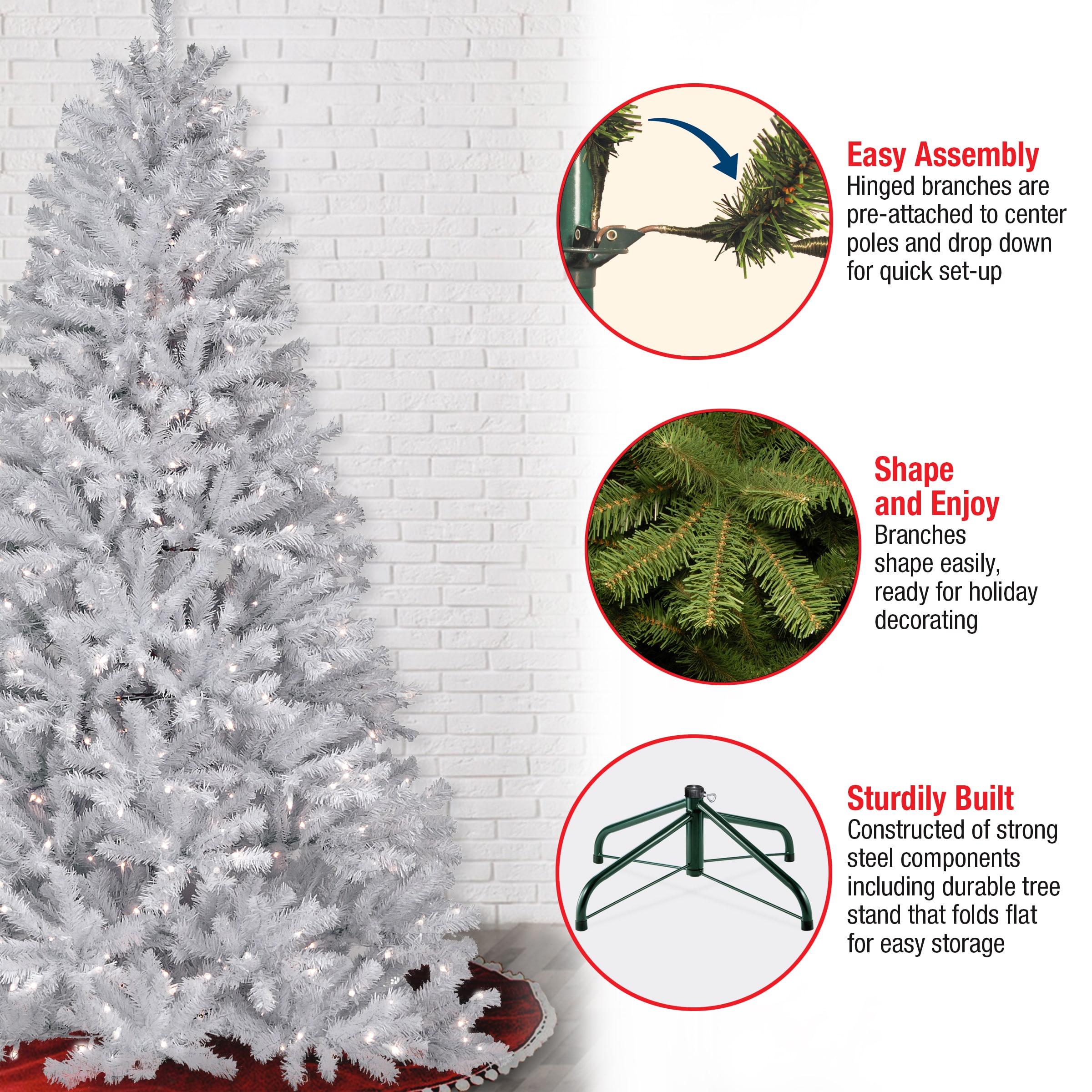 National Tree Company NRVW7-302-70 Artificial-Christmas-Trees - View #7