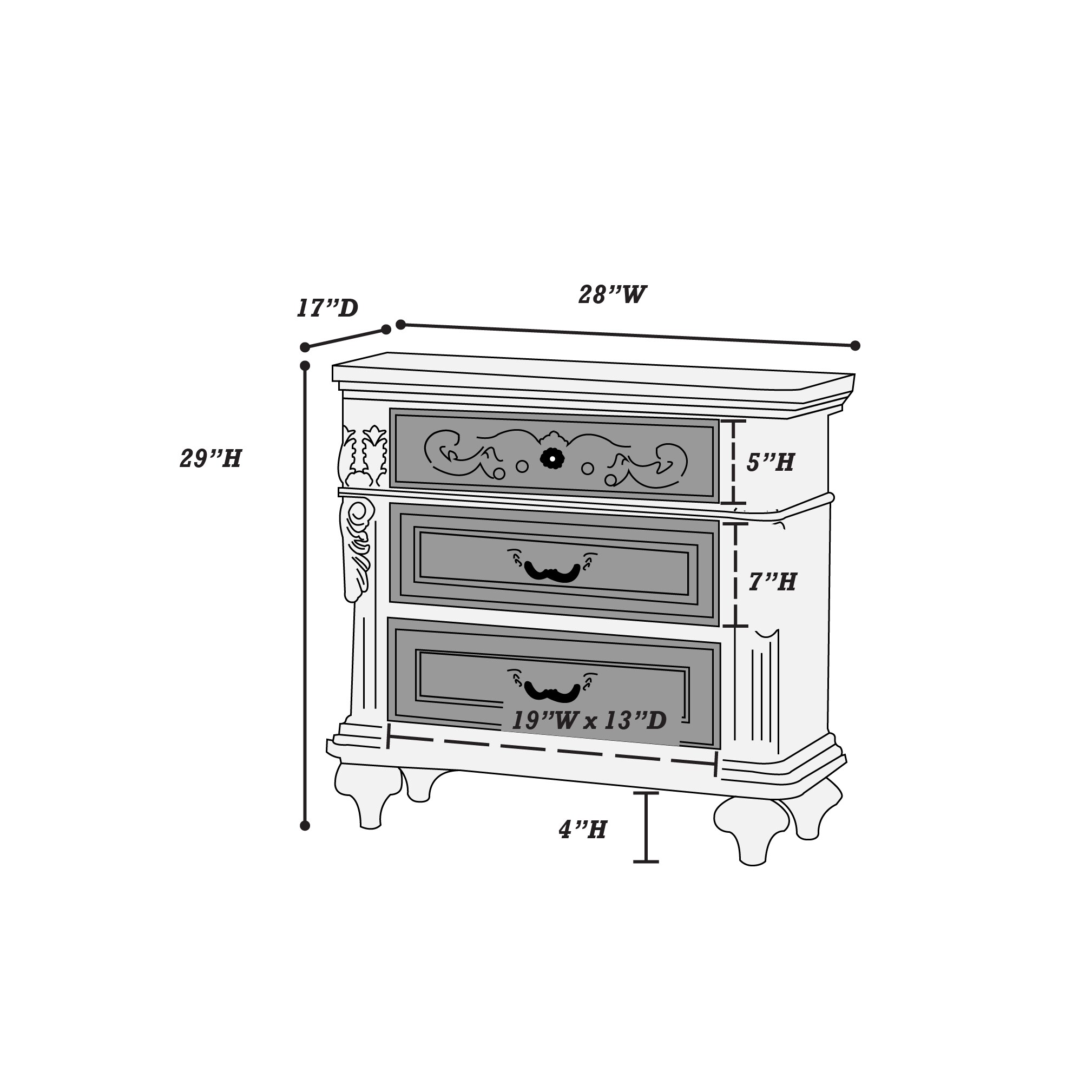 LUXEYARD DS-X-NIGHT010 nightstands - View #4