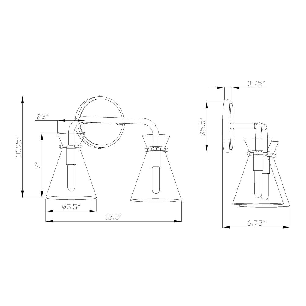 Forte Lighting 5733-02-04 b089995 - View #5