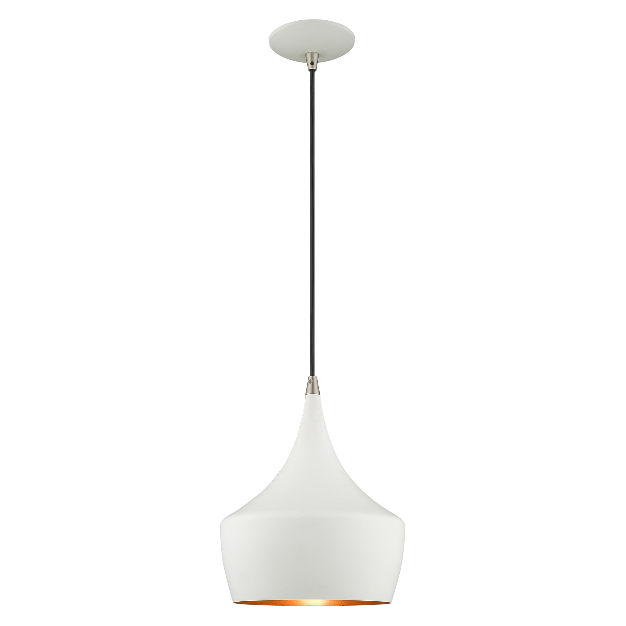 White Cone Pendant Lighting at Lowes.com