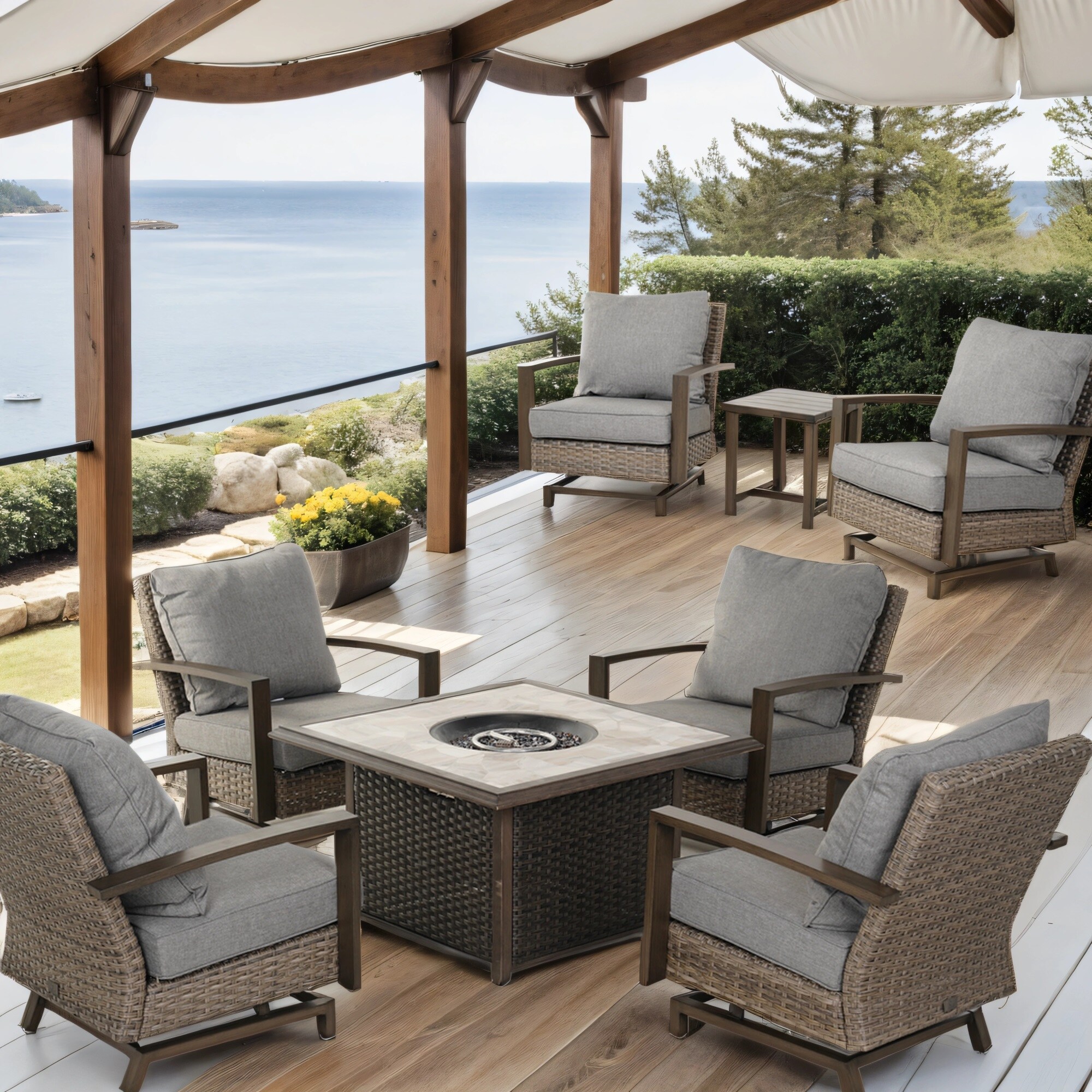 Mondawe MO5410100000001 Patio-Conversation-Sets - View #3
