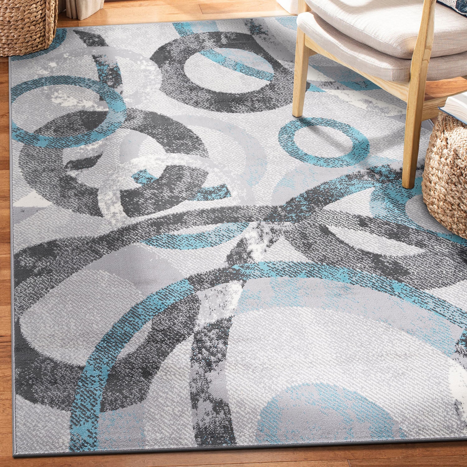 World Rug Gallery 2087BLUE8X10 rugs - View #7