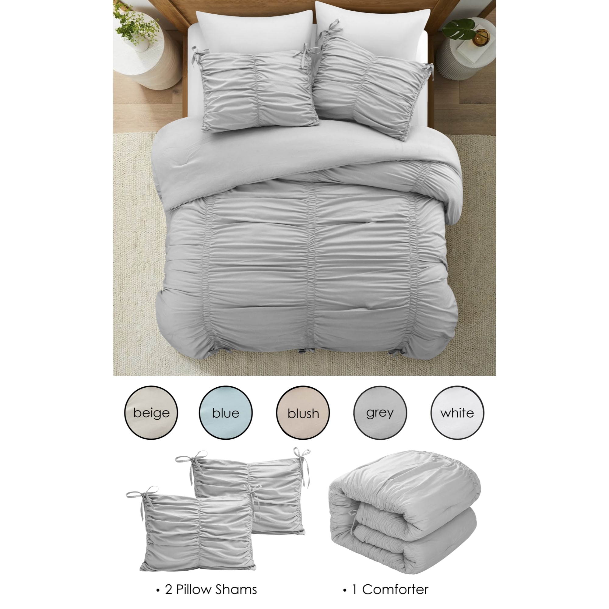 Grace Living GCS366-32GRK-LS Comforters-And-Bedspreads - View #3