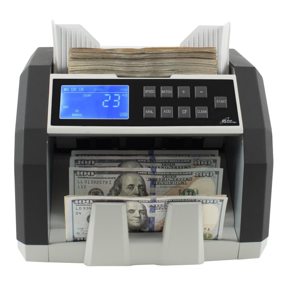 NEW ROYAL SOVEREIGN BUSINESS BILL MONEY CURRENCY CASH COUNTER SORTING MACHINE 