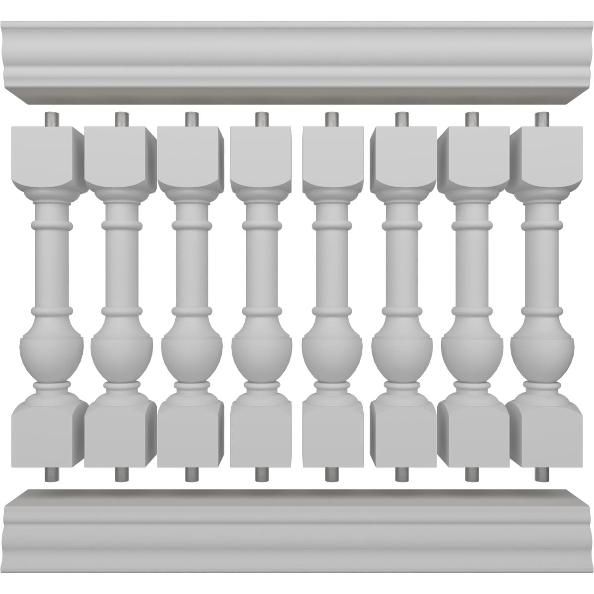 Ekena Millwork BALK42X048YOA railings - View #5