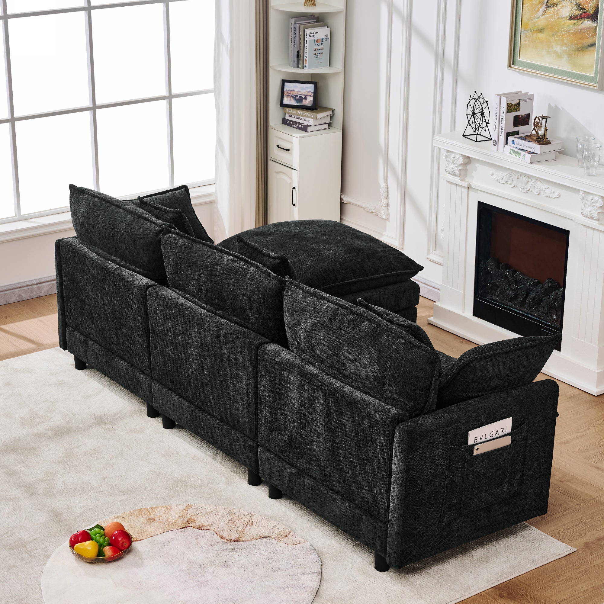 Boyel Living BL-GA8032BK Sofas-Loveseats - View #4