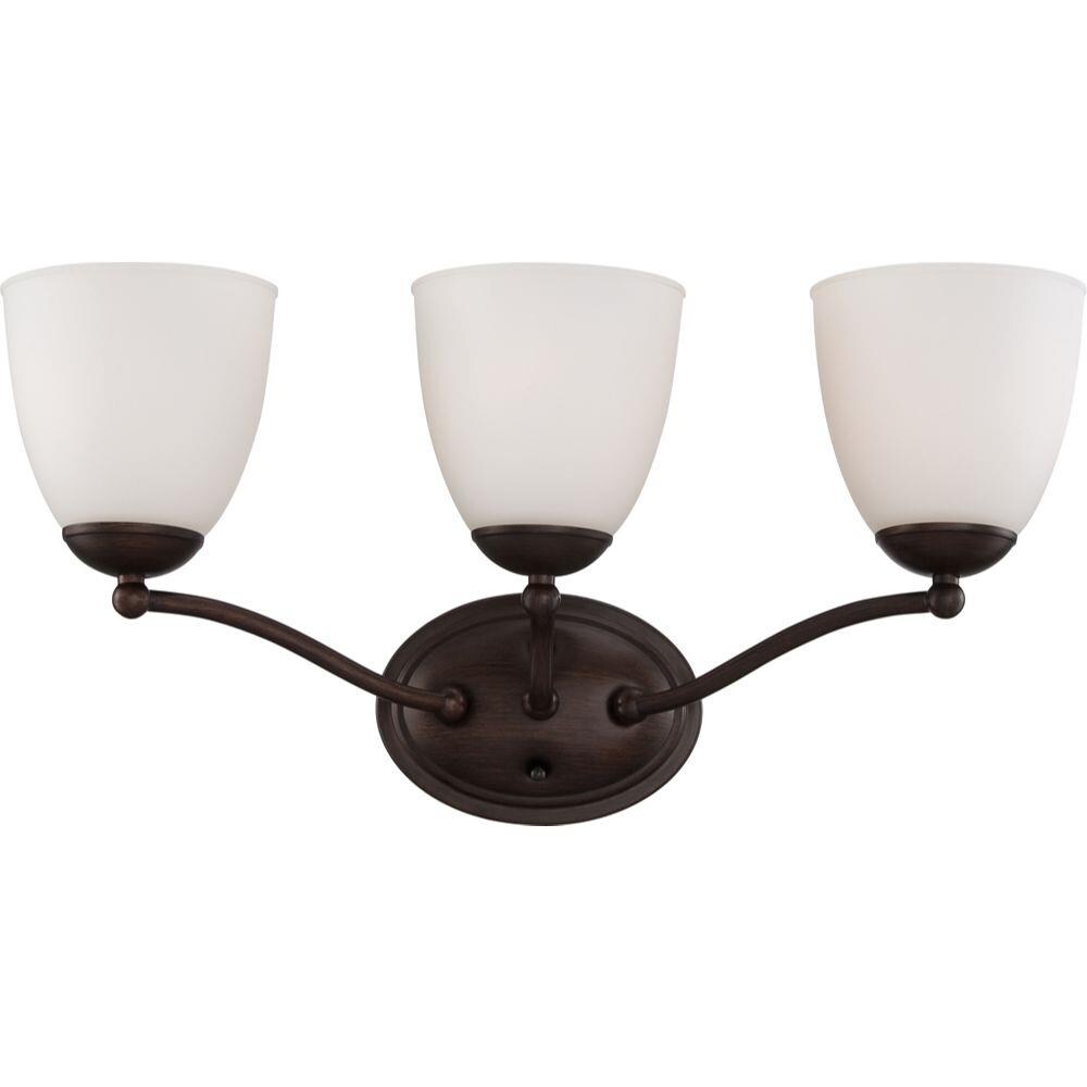  LW-SC532179 21-in 3-Light Prairie Bronze Transitional Vanity Light Bar