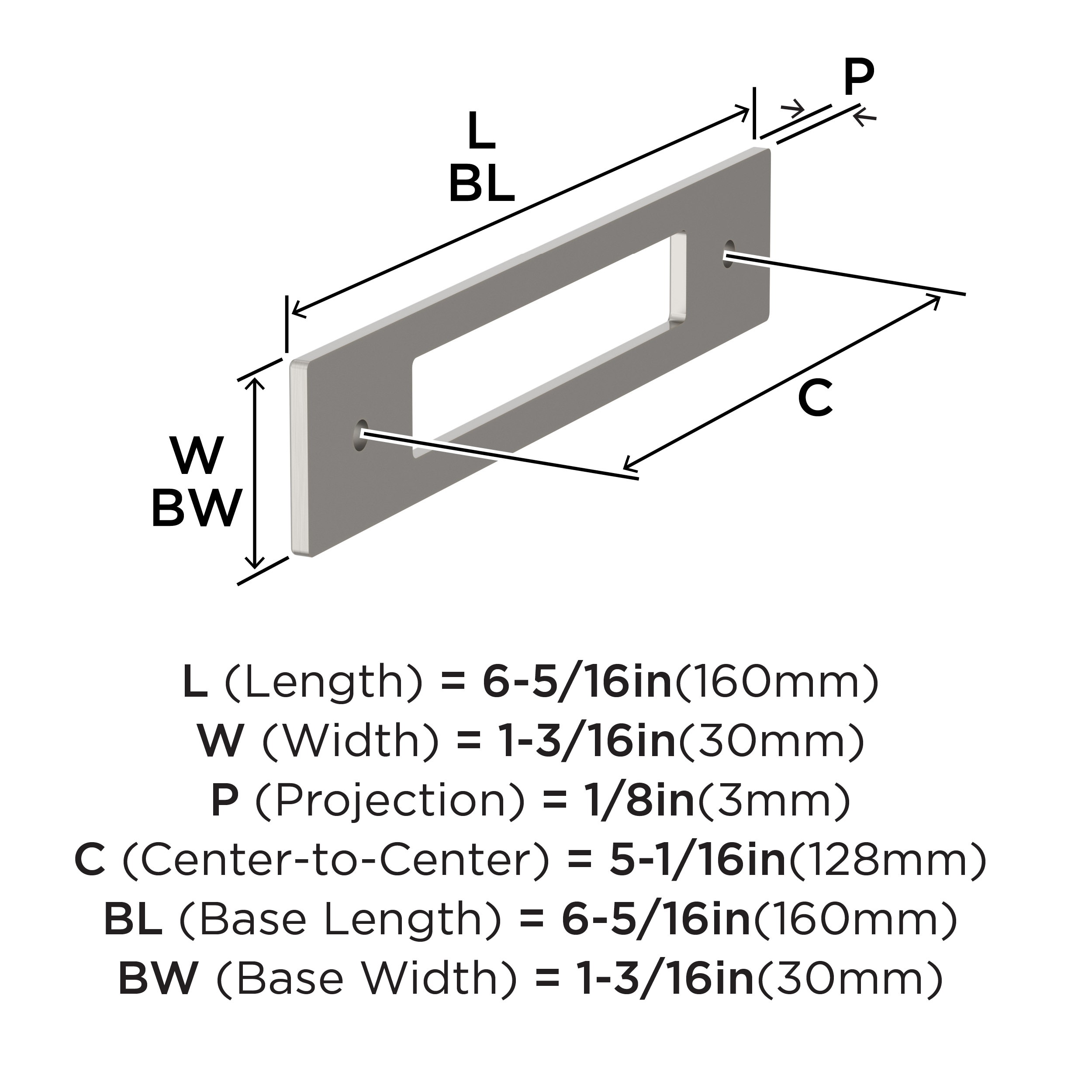 Amerock BP37783G10 Drawer-Hardware - View #4