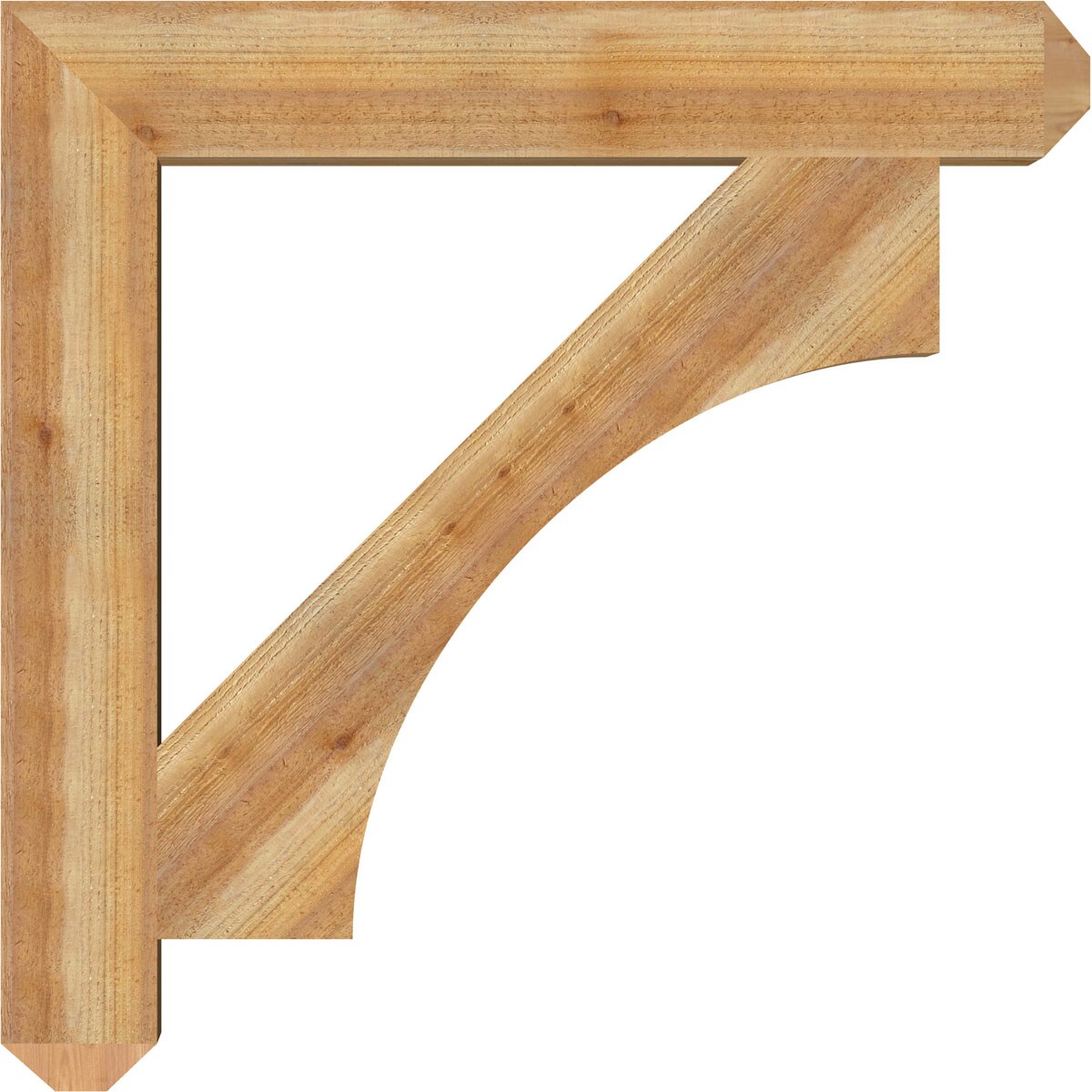 Ekena Millwork BKT06X42X42WTL04RWR Exterior-Brackets-Braces - View #3