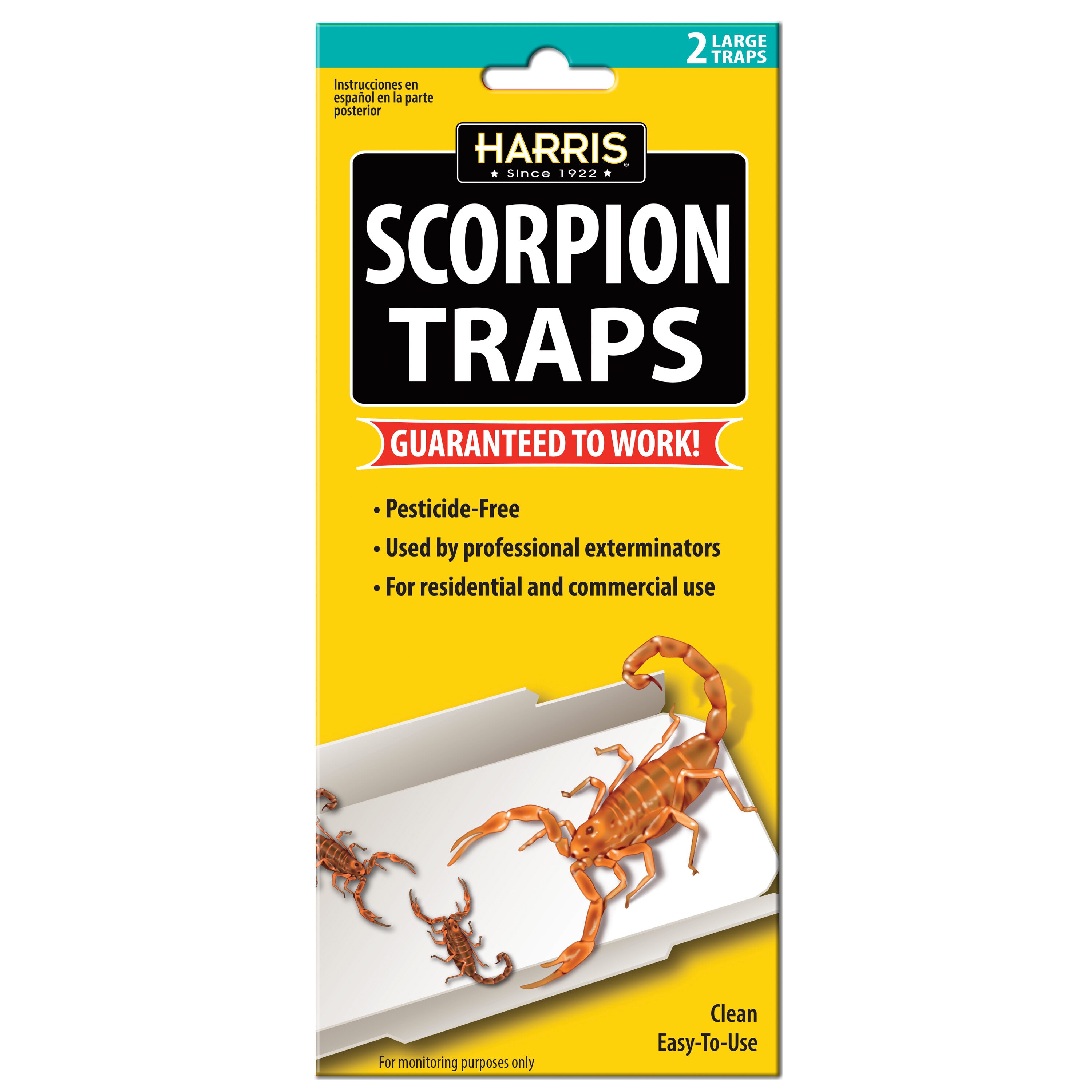 Harris Clothes Moth Sticky Traps 4 Pack