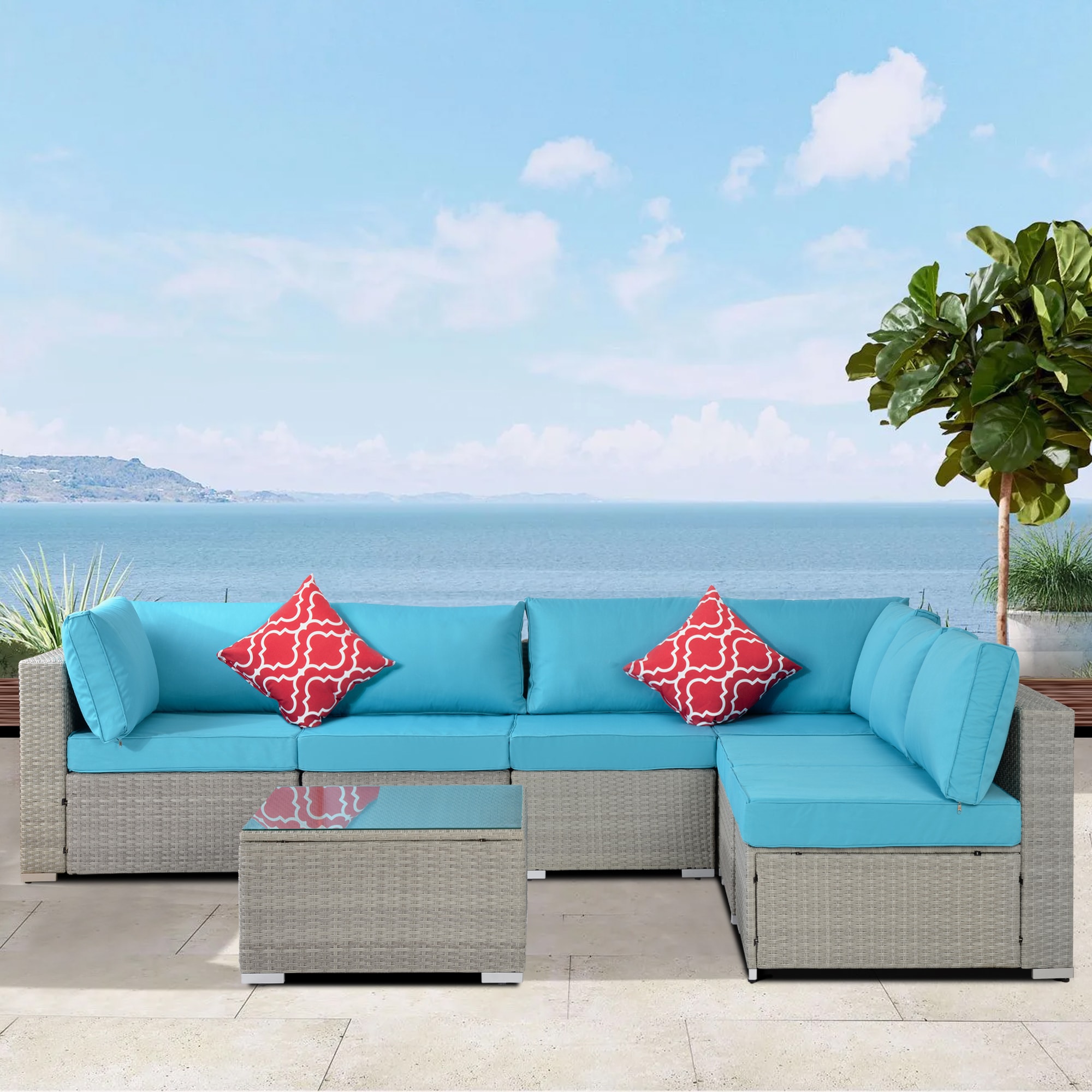 Flynama YC-V-W213-S00004 Patio-Conversation-Sets - View #3