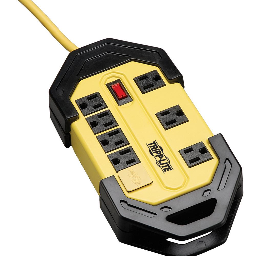Interex By Tripp-Lite TCNCD383362 Tripp Lite TRL-TLM812GF Power it 8-Outlet Safety Power Strip 12 ft. Cord with GFCI Plug