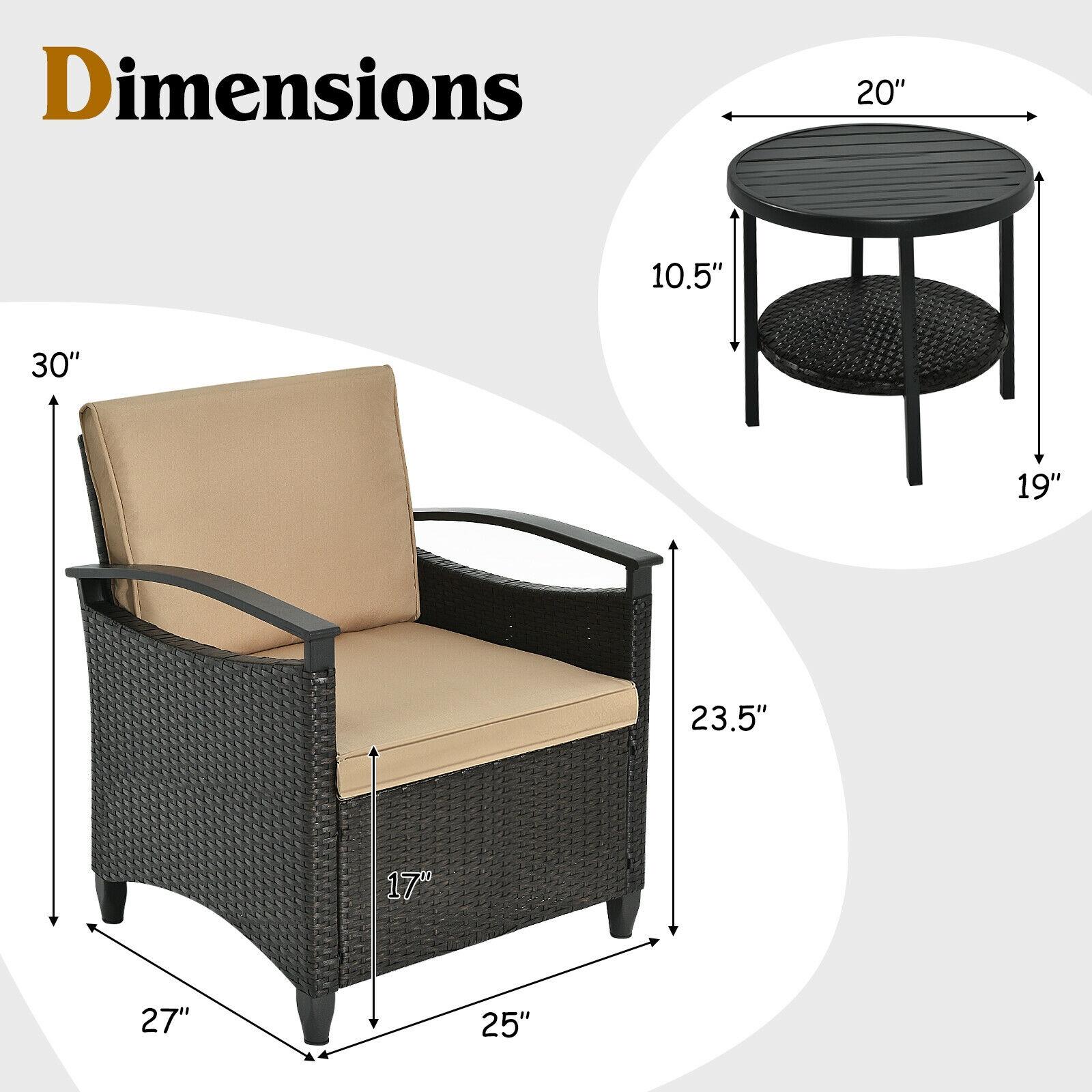 BABOOM BOM-W64401-CO Patio-Conversation-Sets - View #4
