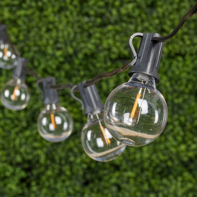 Indoor Outdoor Led Globe String Lights, Portfolio Landscape String Lights Led