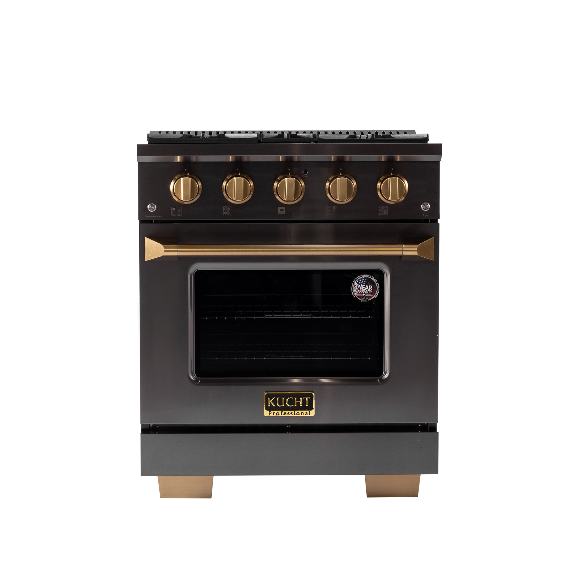 Kucht Gemstone 30-in 4 Burners 4.2-cu ft Freestanding Natural Gas